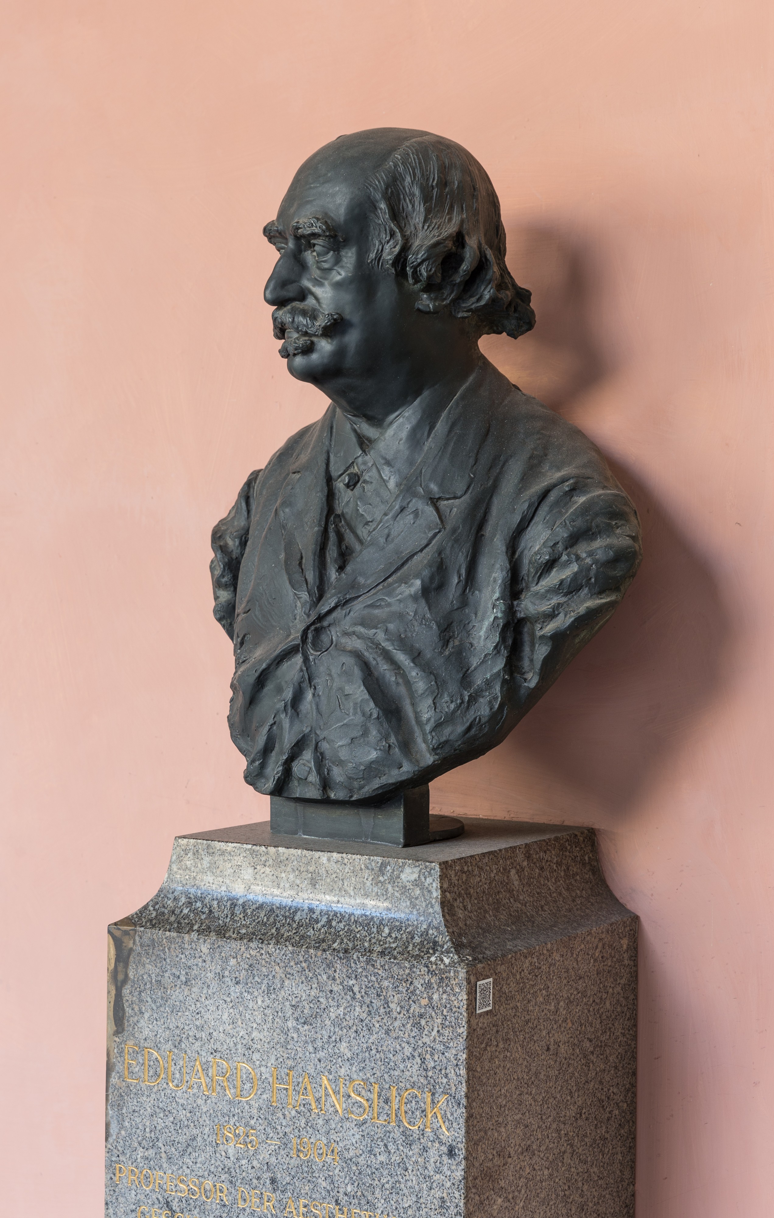 Eduard Hanslick (Nr. 46) Bust in the Arkadenhof, University of Vienna 2277
