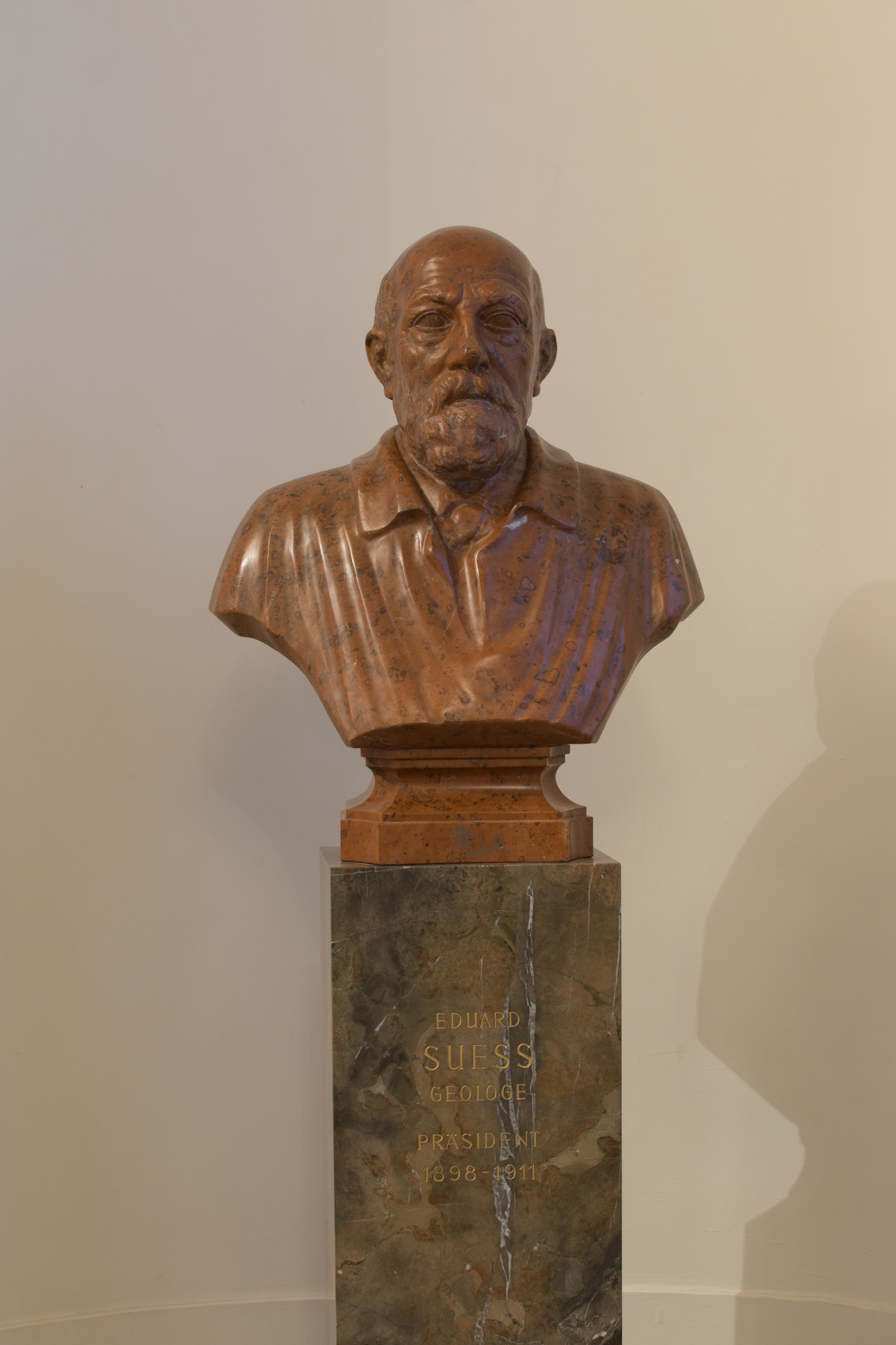 Eduard Suess - Bust in the Aula of the Academy of Sciences, Vienna - hu - 8495