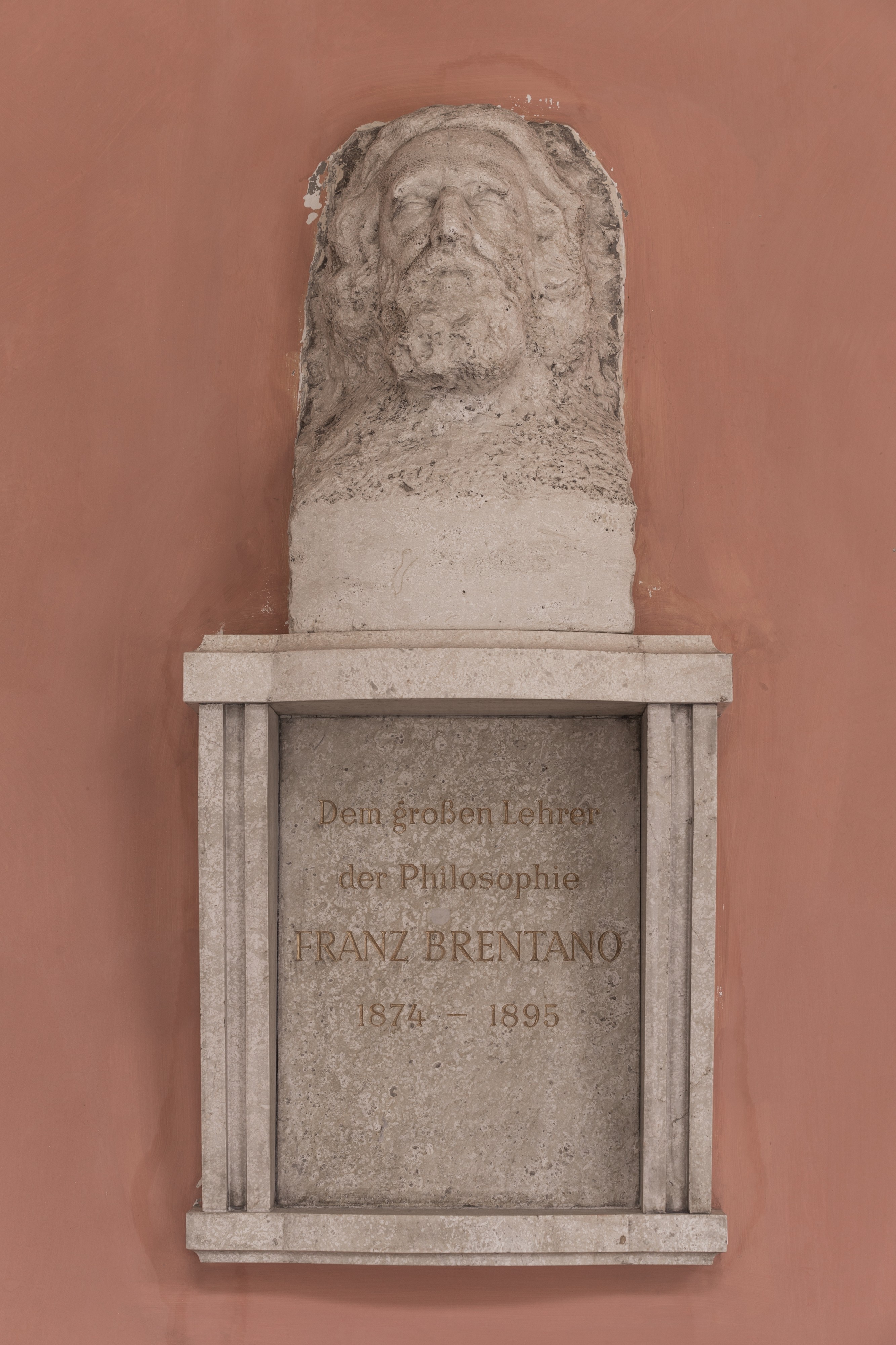 Franz Brentano (Nr. 10) - Bust in the Arkadenhof, University of Vienna - 0238