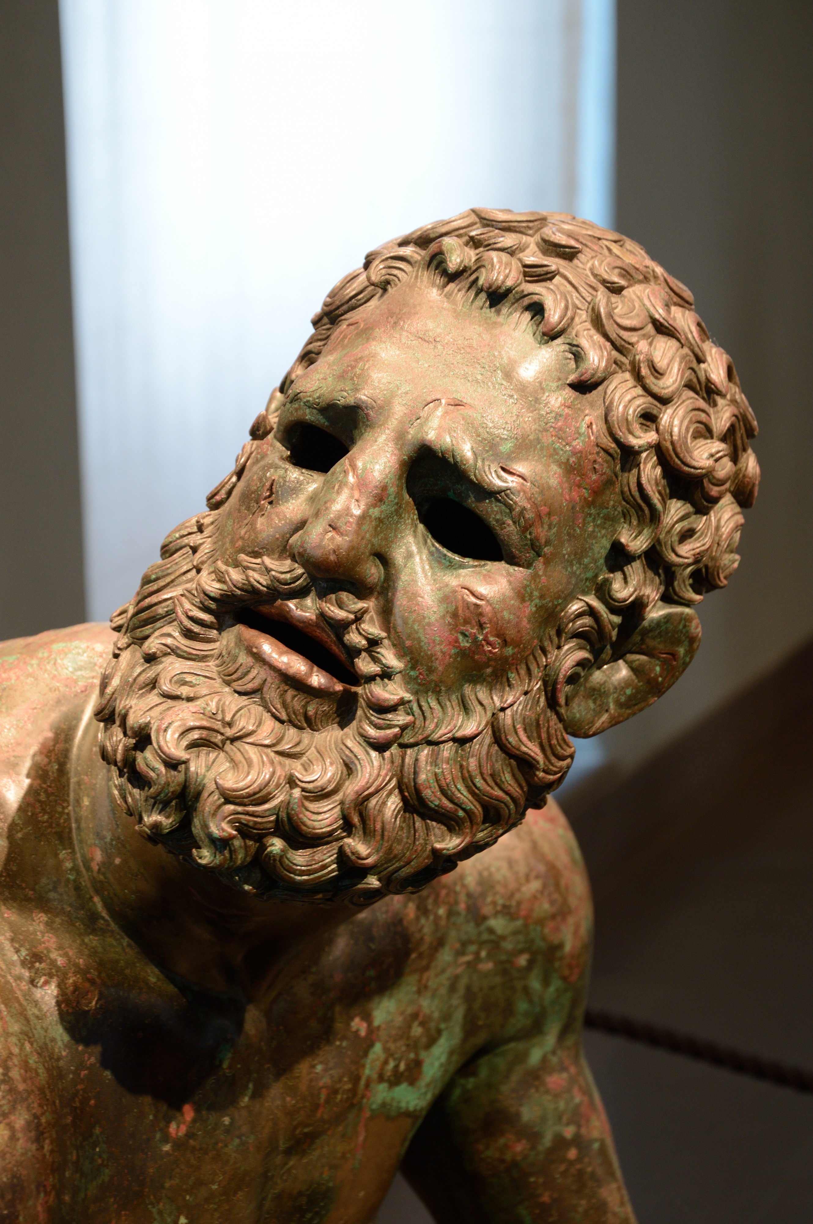 Head of Boxer of Quirinal (Mys from Taranto) - Lateral view