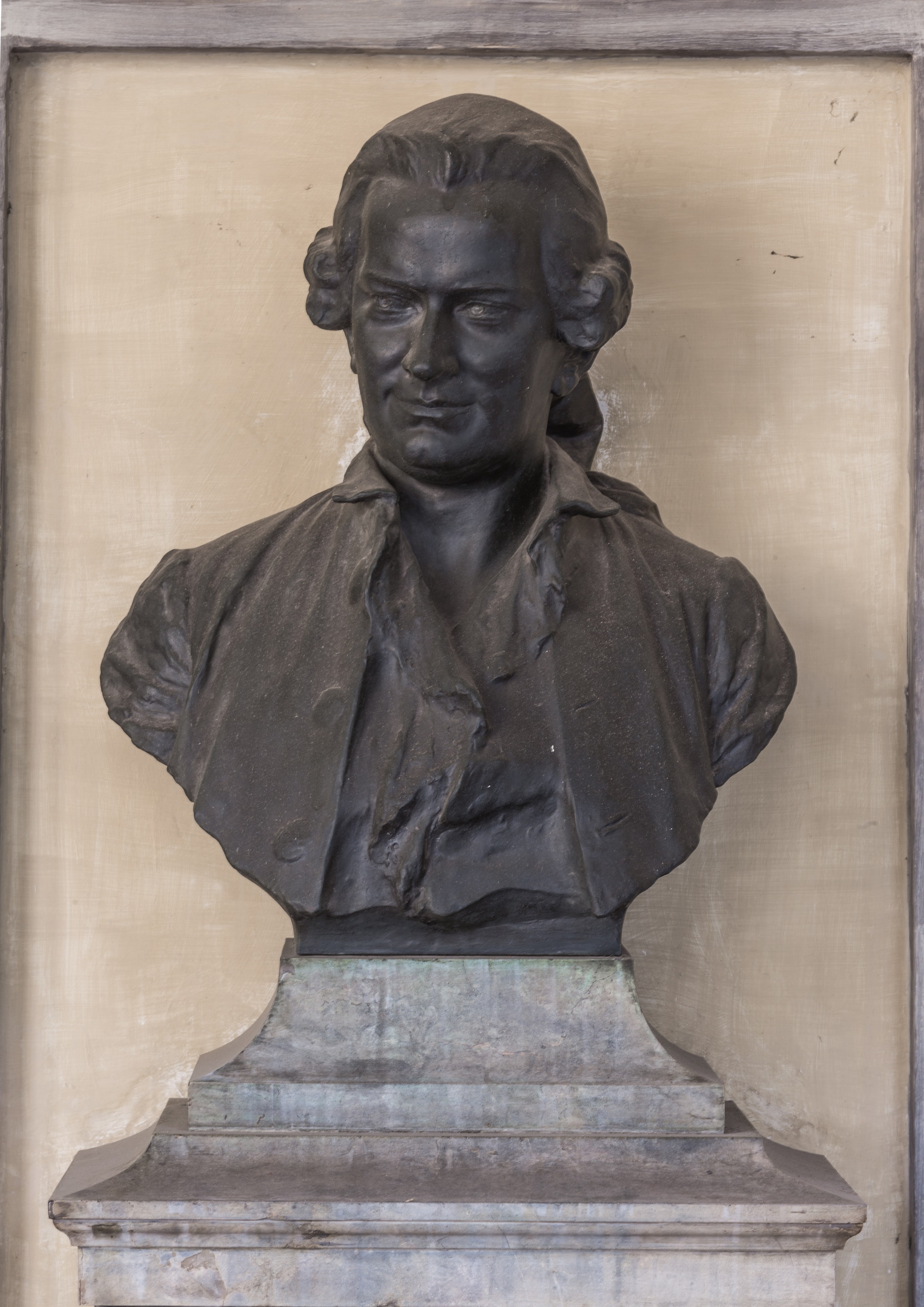 Jan Ingen-Housz (1730-1799), Nr. 37 bust (Bronce) in the Arkadenhof of the University of Vienna-2168