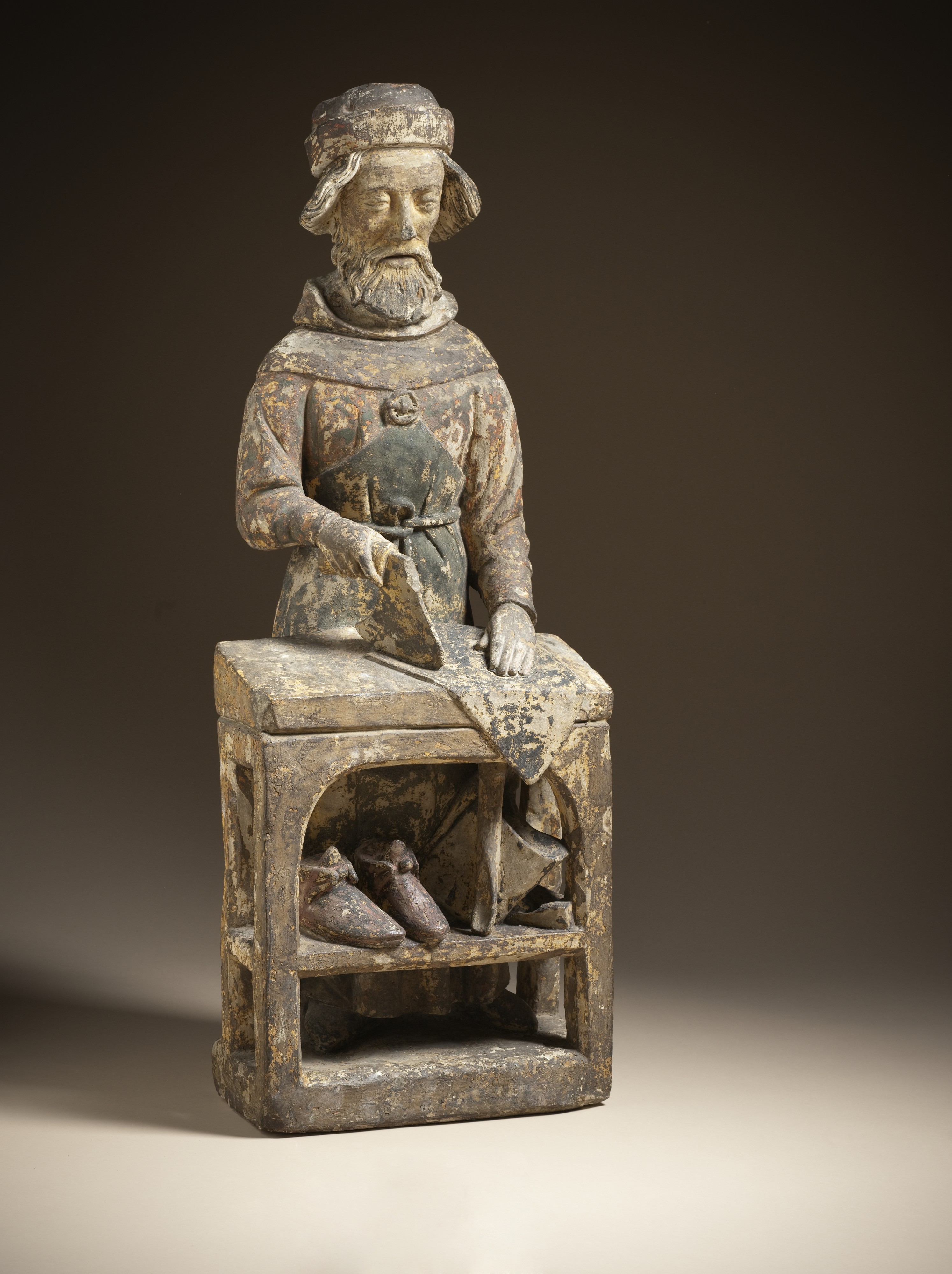 Saint Crispin - French sculpture c1500