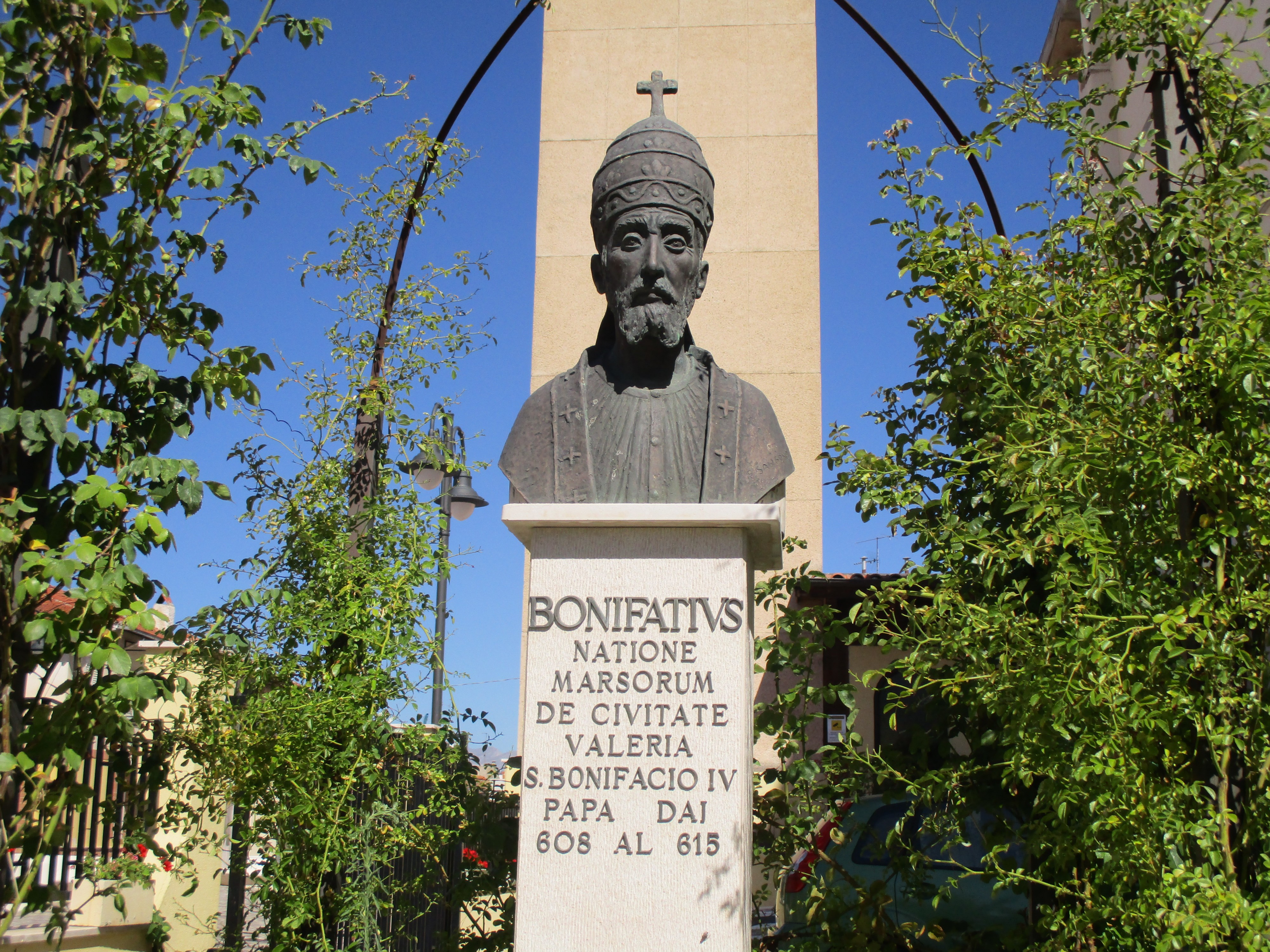 San Benedetto dei Marsi Papa Bonifacio IV