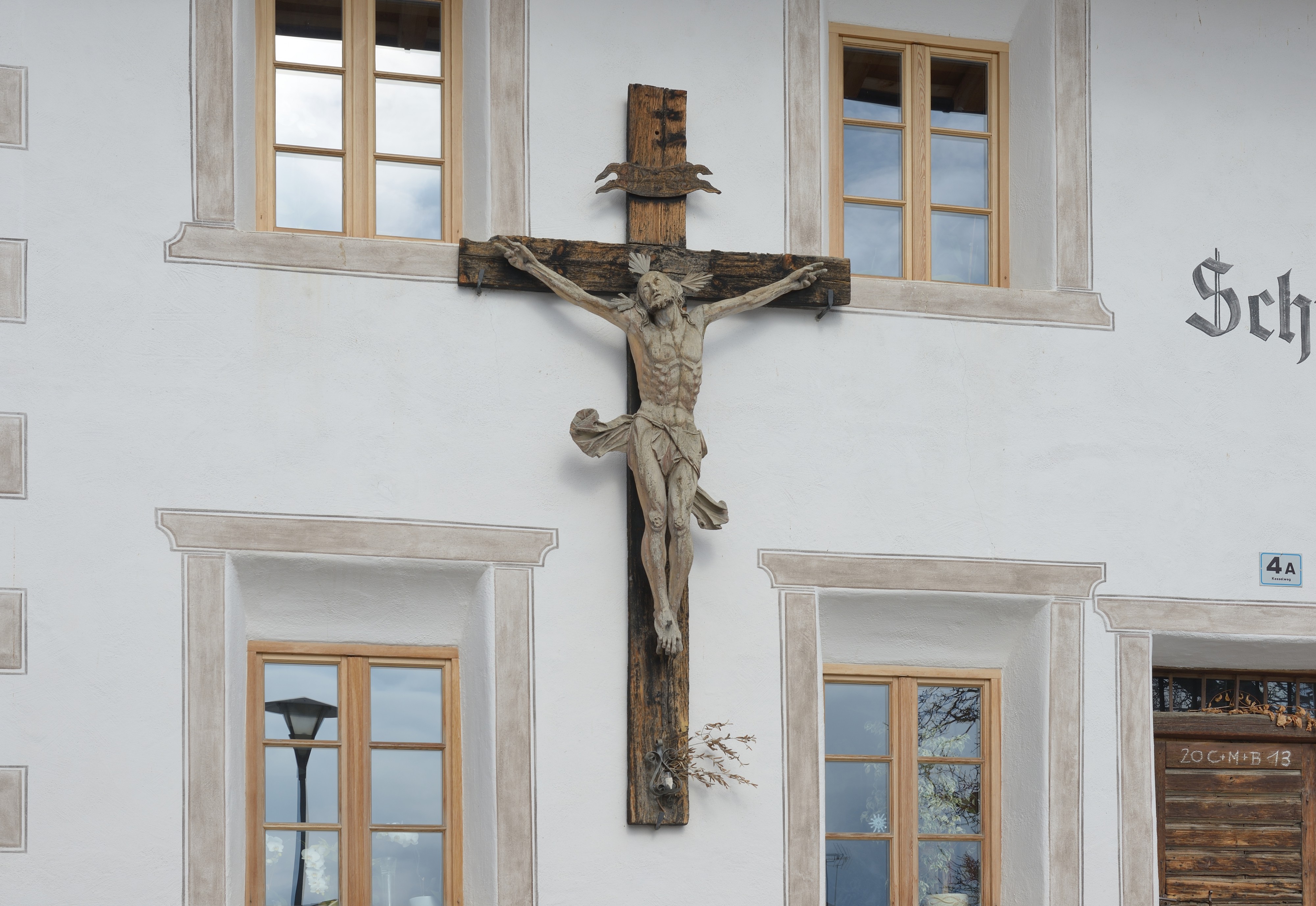 Schreiber Hof Lajen Kruzifix