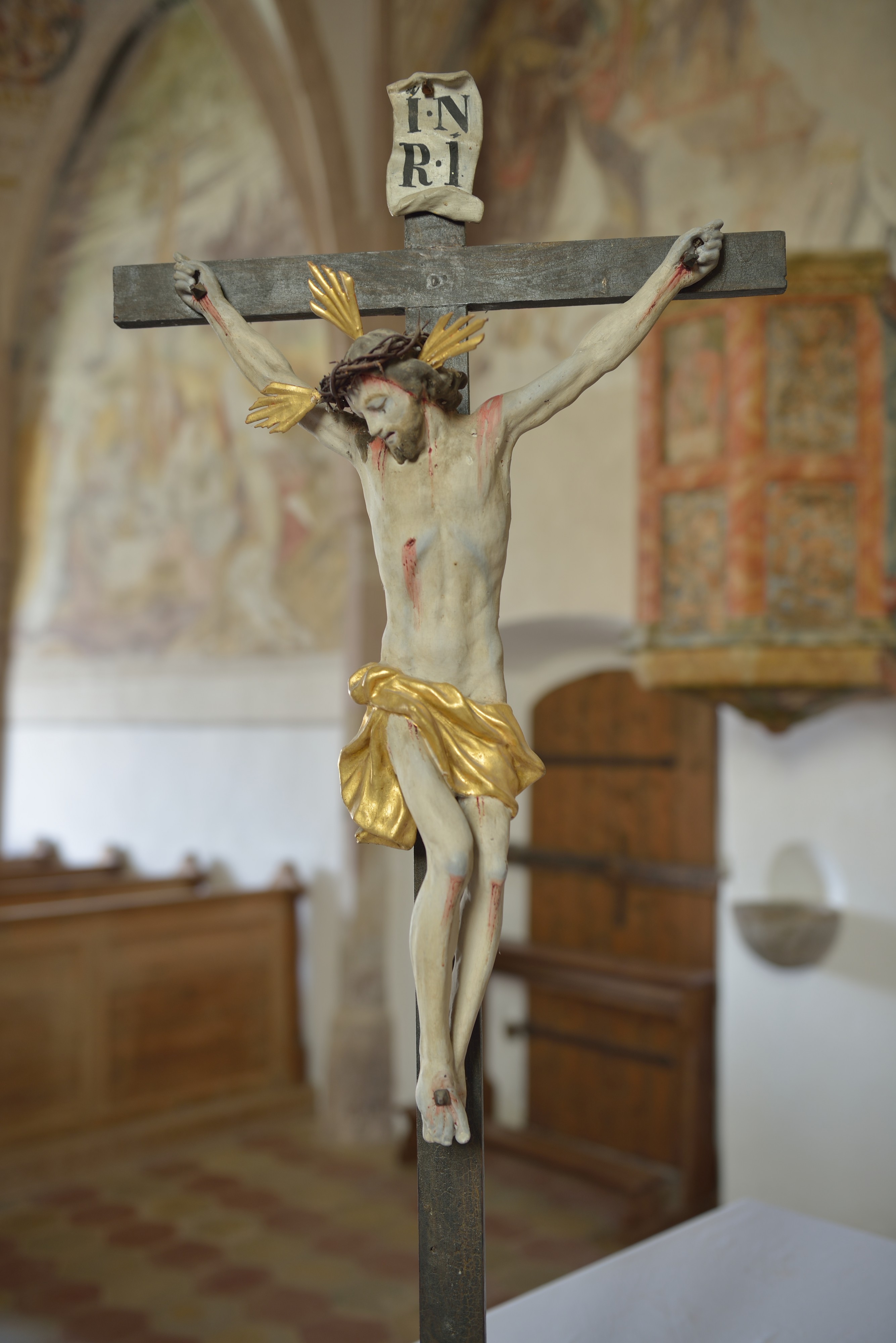 St. Margareth in Obervöls am Schlern Kruzifix