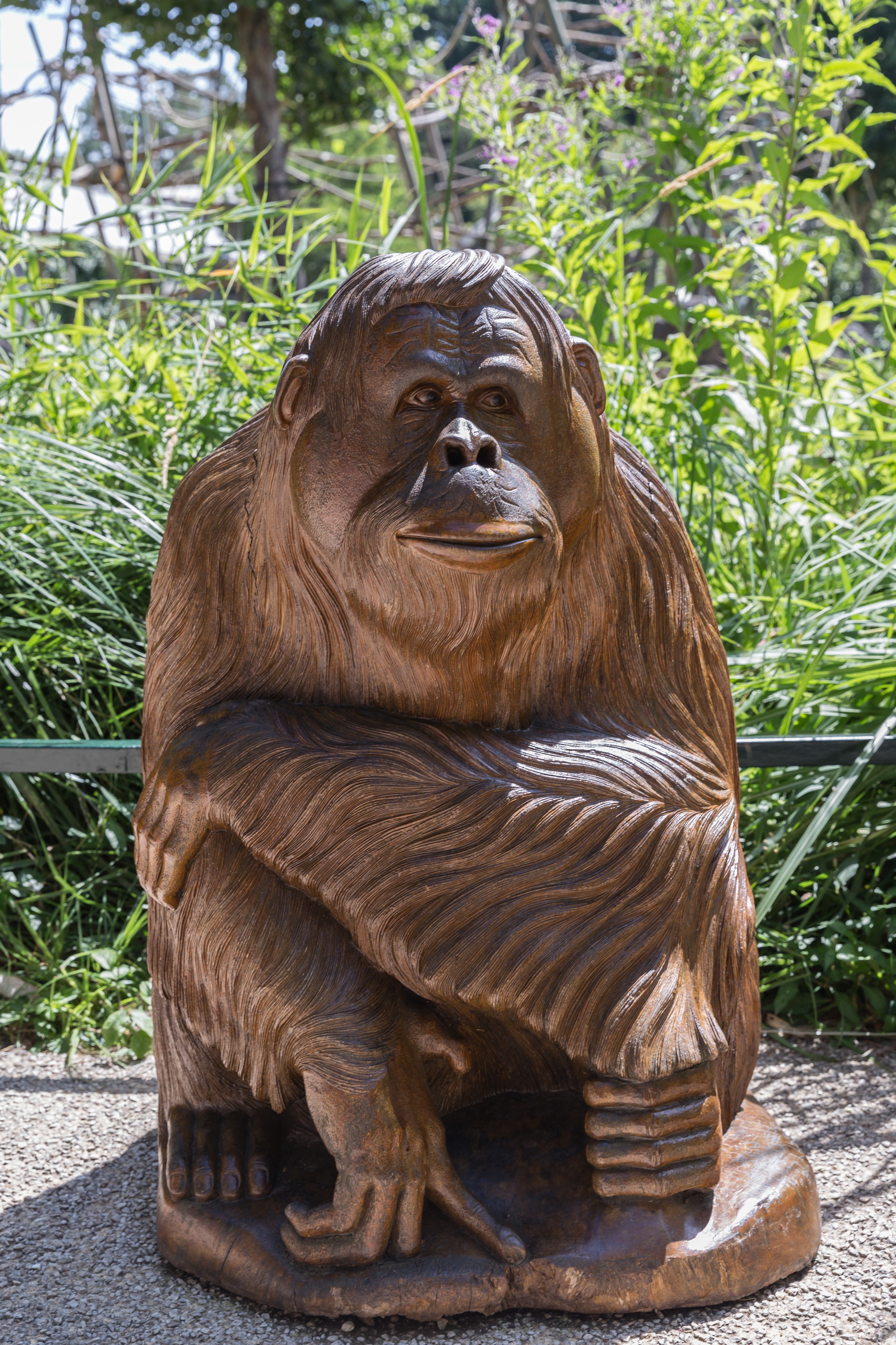 Statue de singe - 20150731 13h07 (10552)