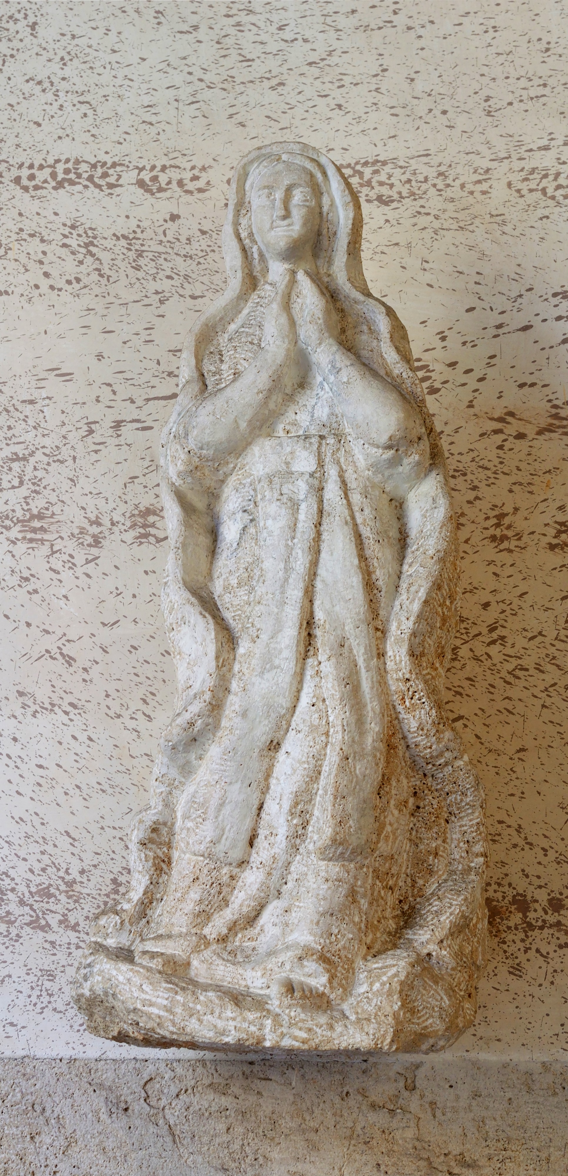 Statue of Madonna out of San Crisogono (Rome)