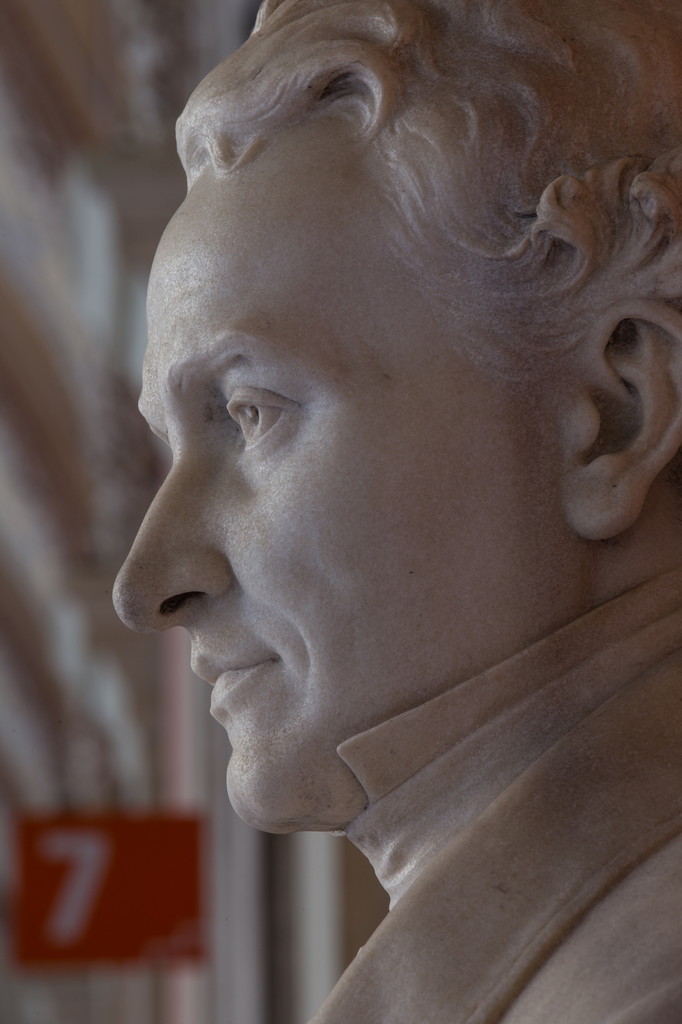 Stephan Ladislaus Endlicher (Nr. 30) Bust in the Arkadenhof, University of Vienna -2210