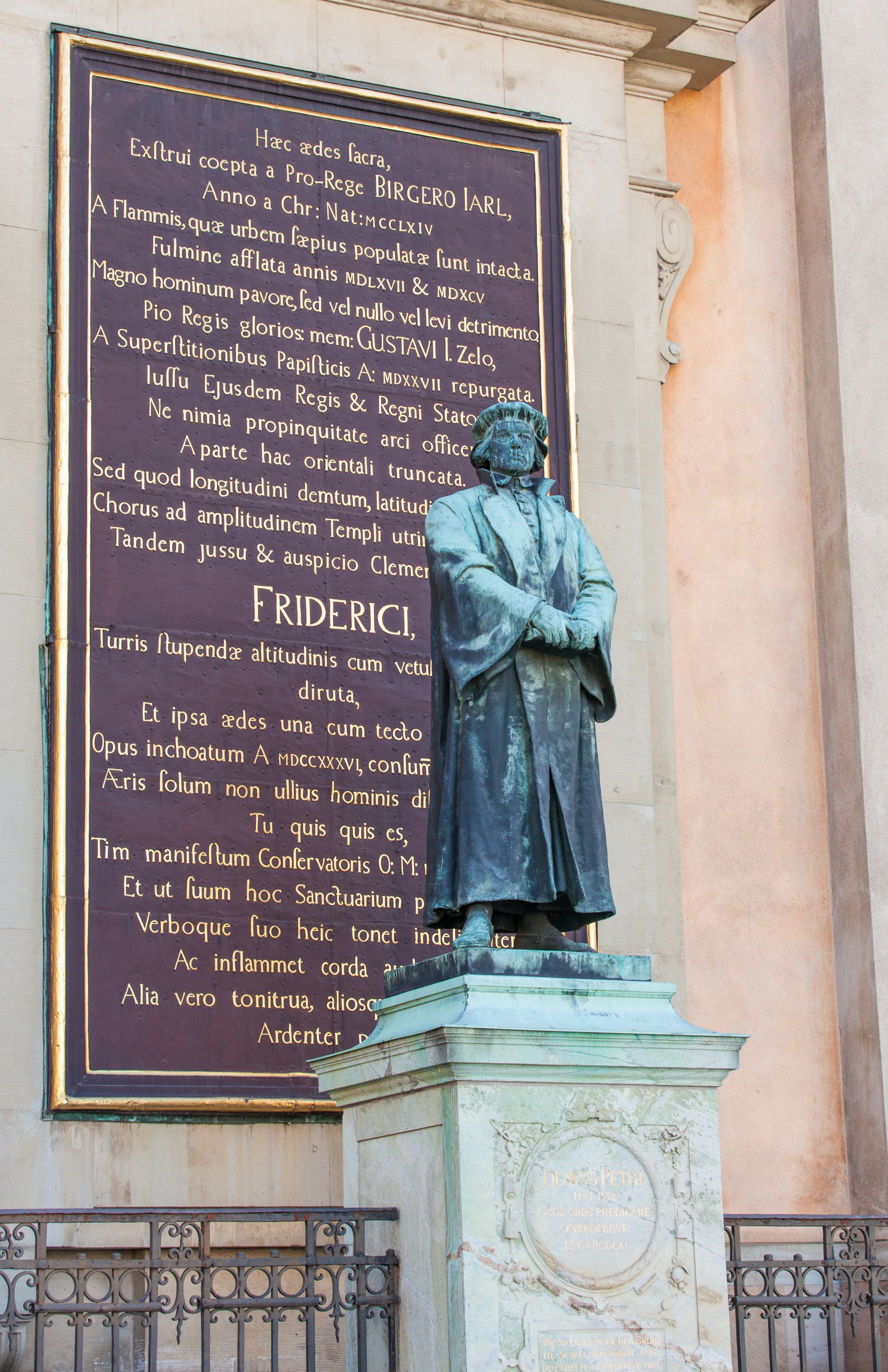 a memorial in Stockholm city, Sweden, June 2014, picture 14