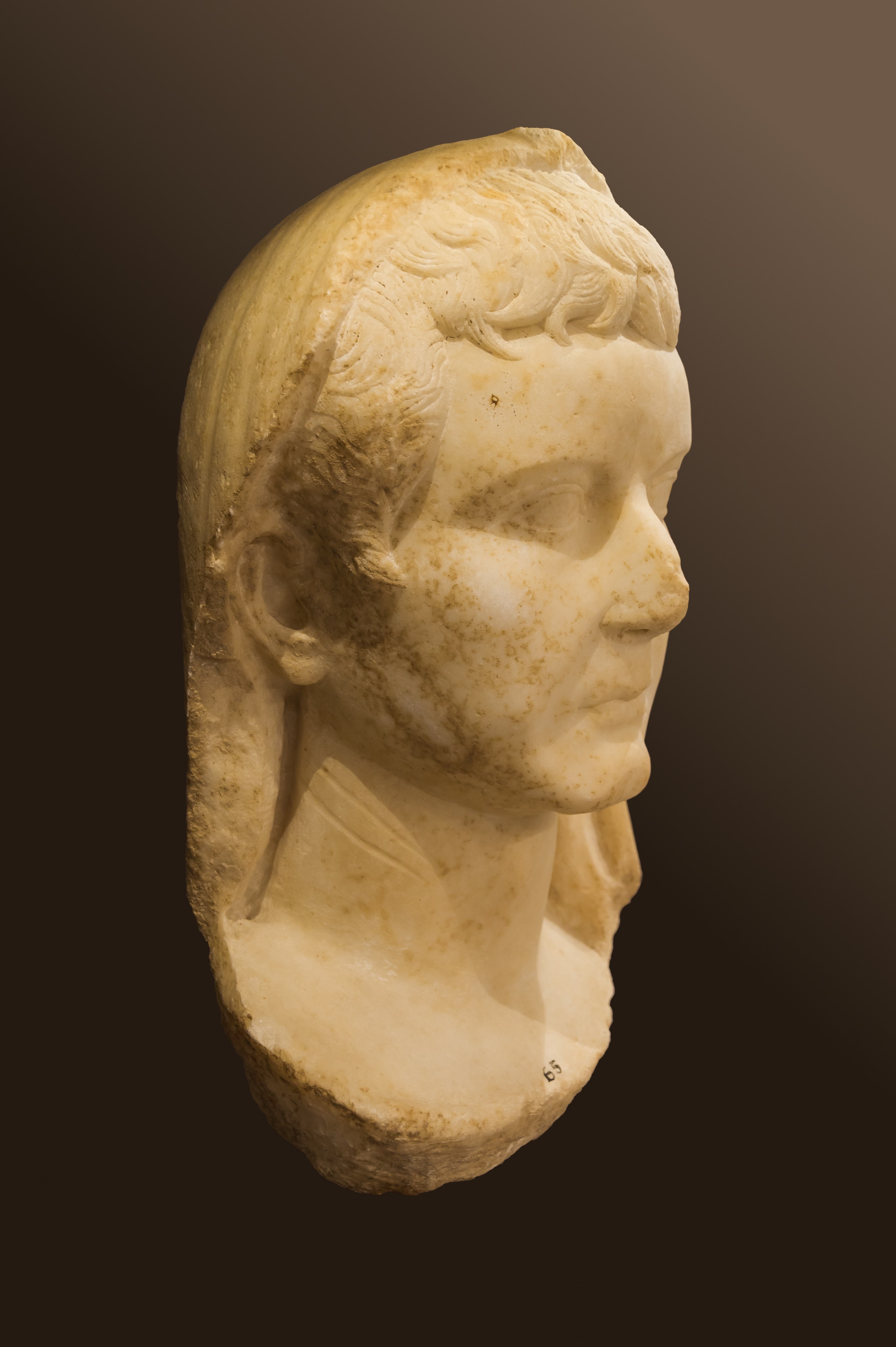 Tiberius head archmus Heraklion