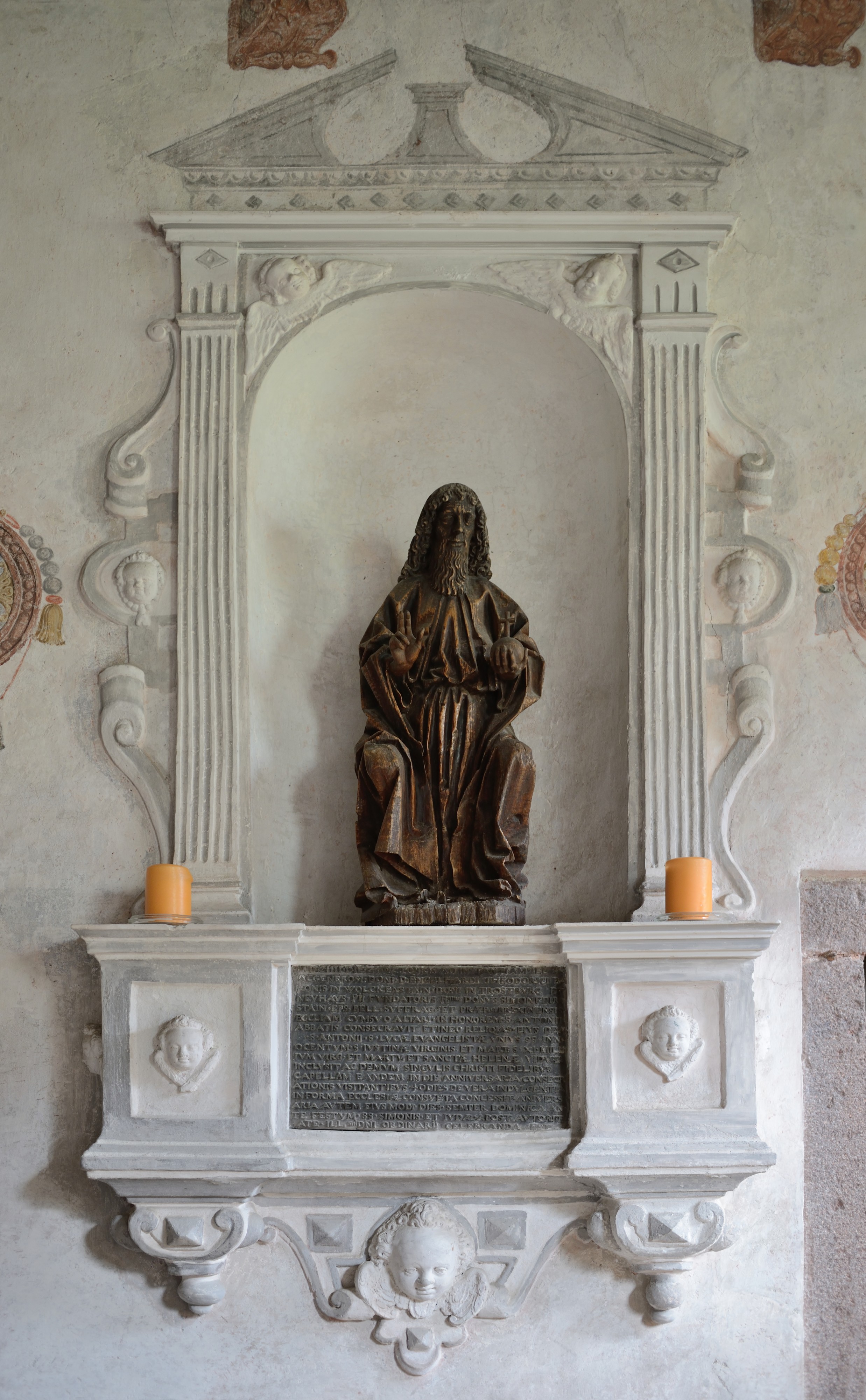 Trostburg nische Gottvater