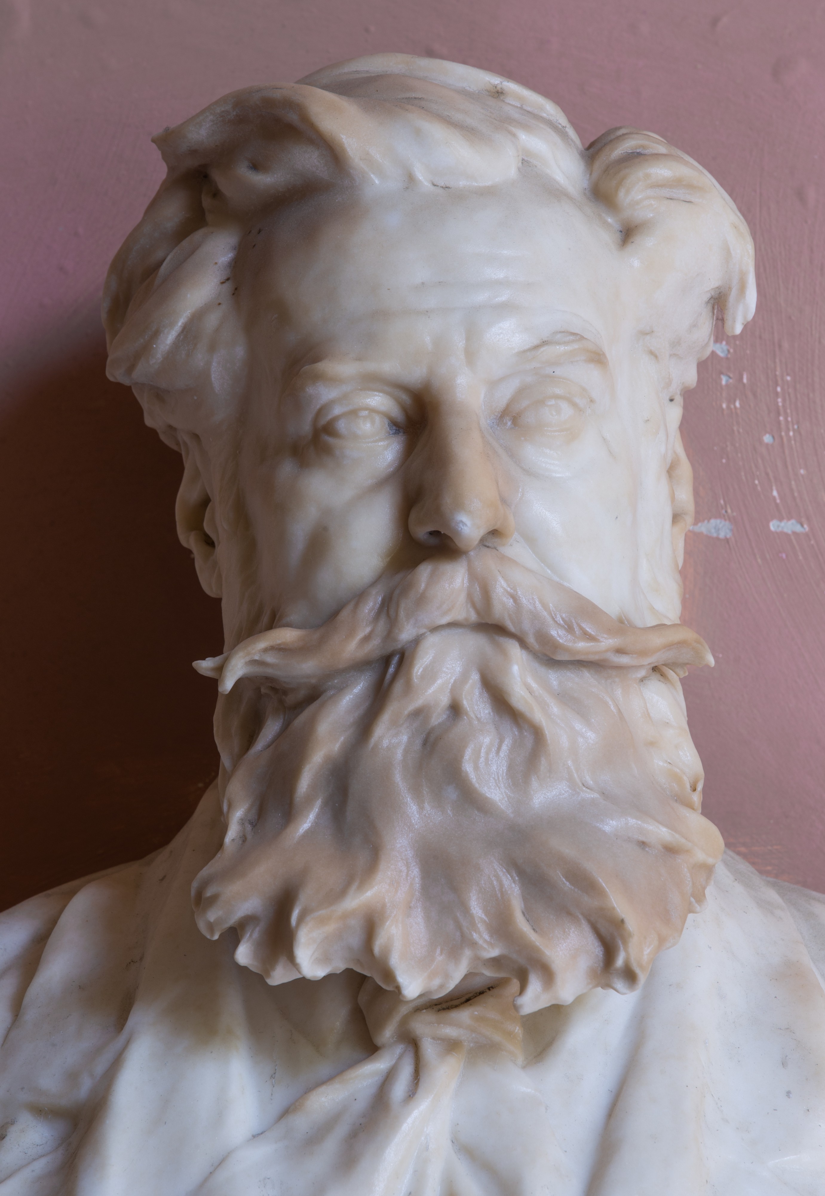 Victor von Lang (Nr. 60) Bust in the Arkadenhof, University of Vienna-9295