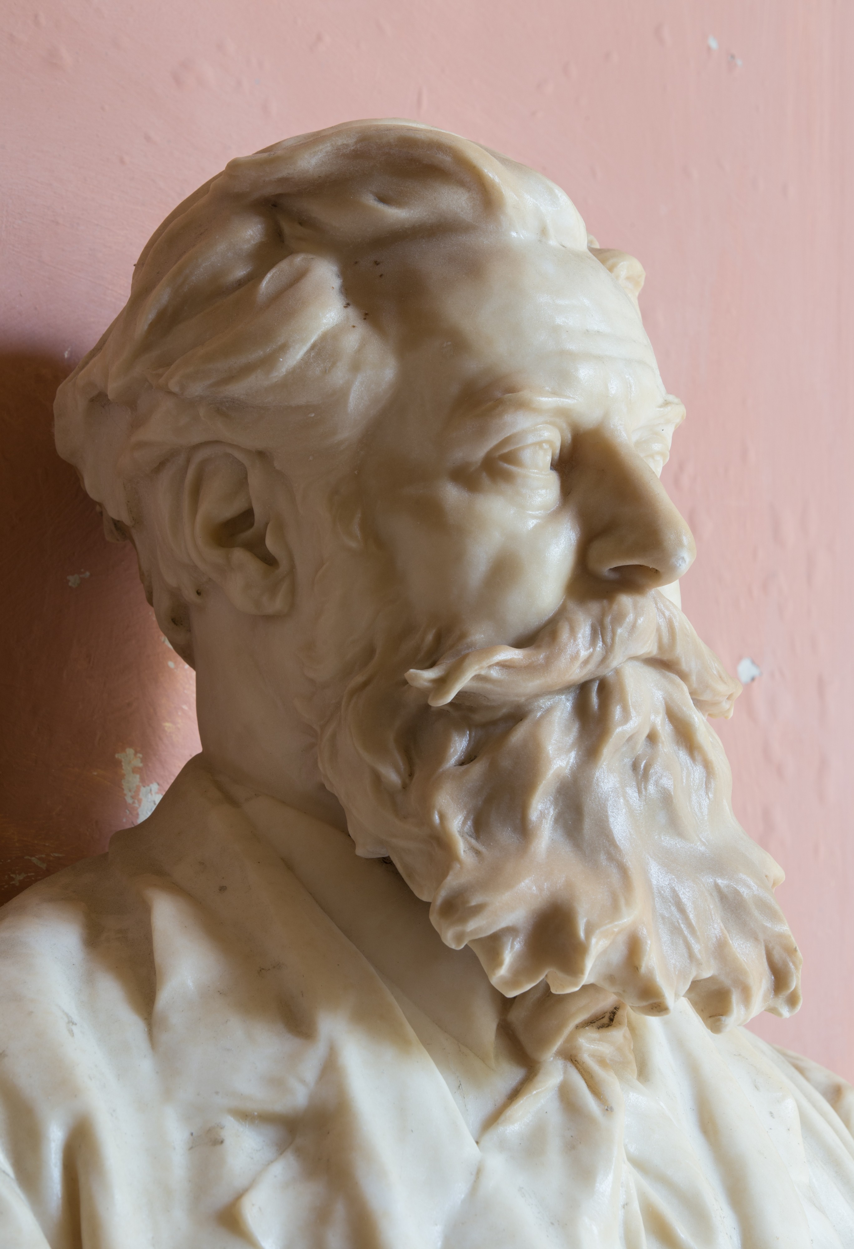 Victor von Lang (Nr. 60) Bust in the Arkadenhof, University of Vienna-9314