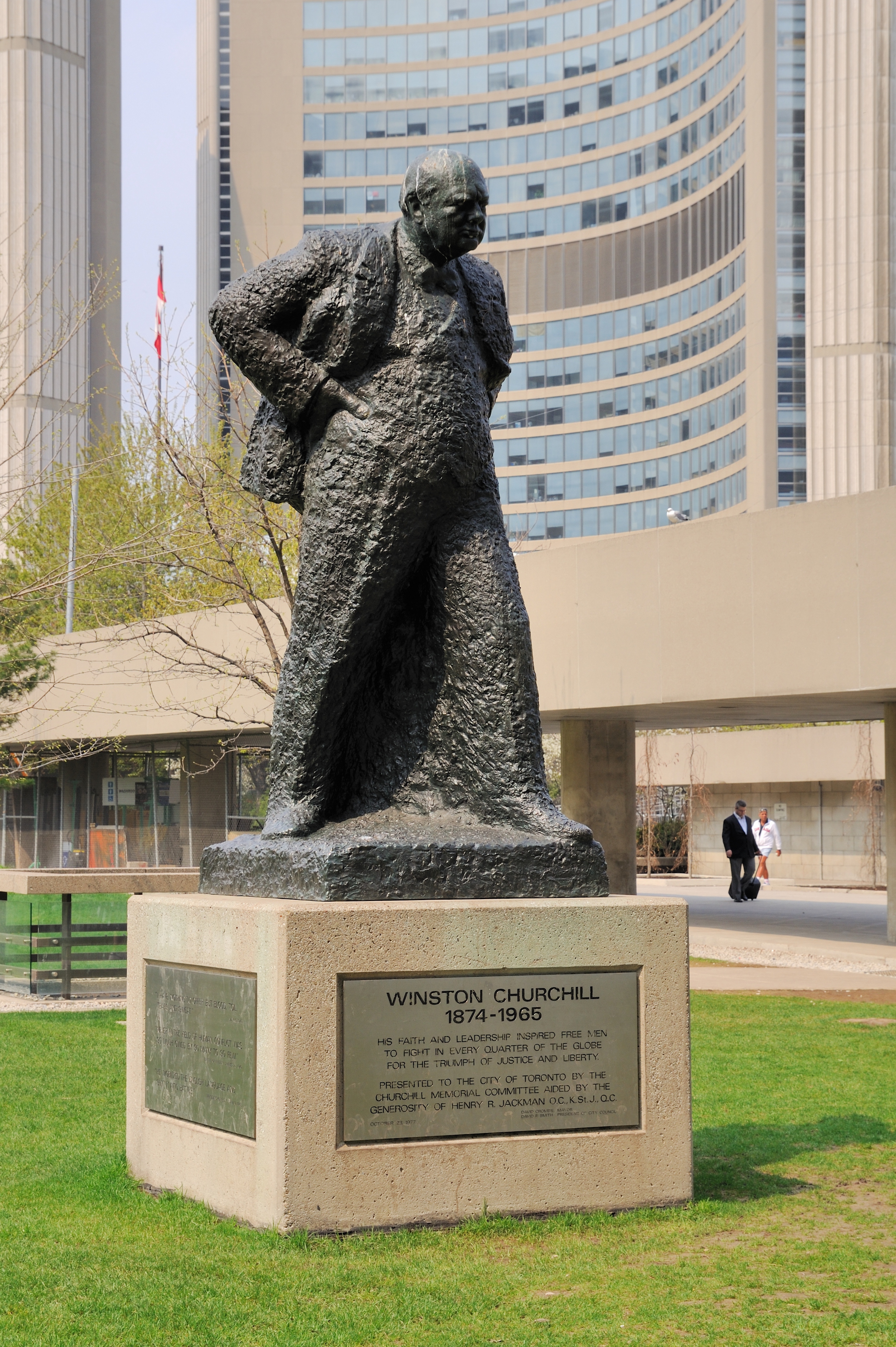 Toronto - ON - Winston Churchill Statue