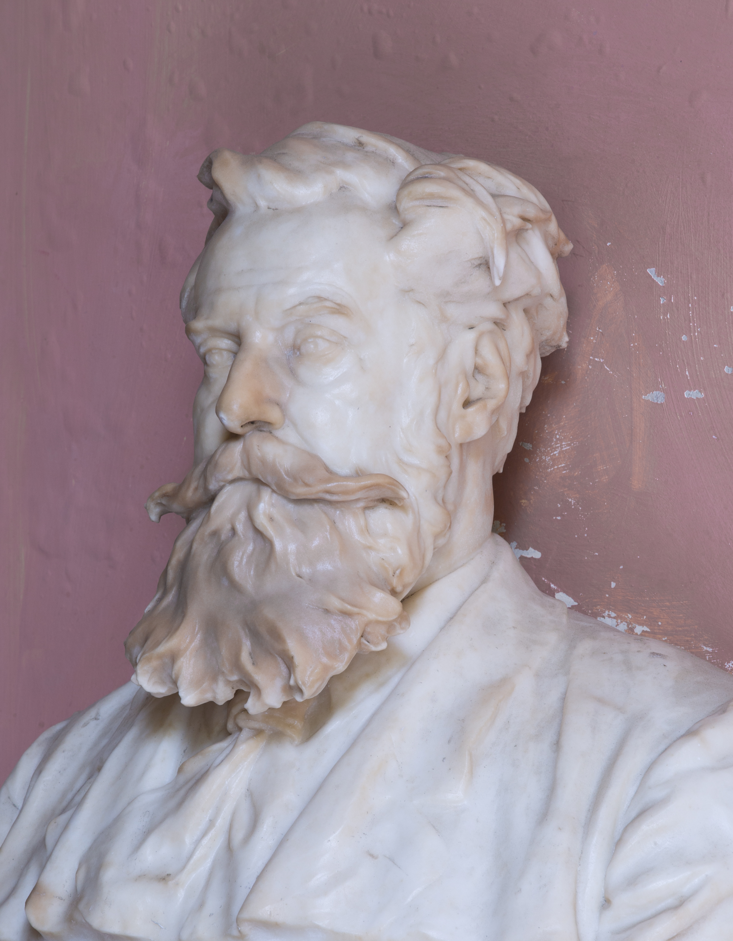 Victor von Lang (Nr. 60) Bust in the Arkadenhof, University of Vienna-9294