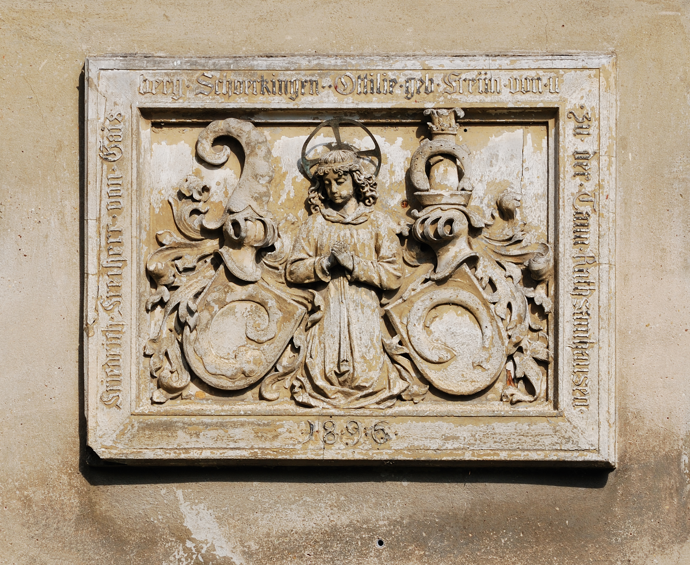 Wappentafel Schöckinger Schloß