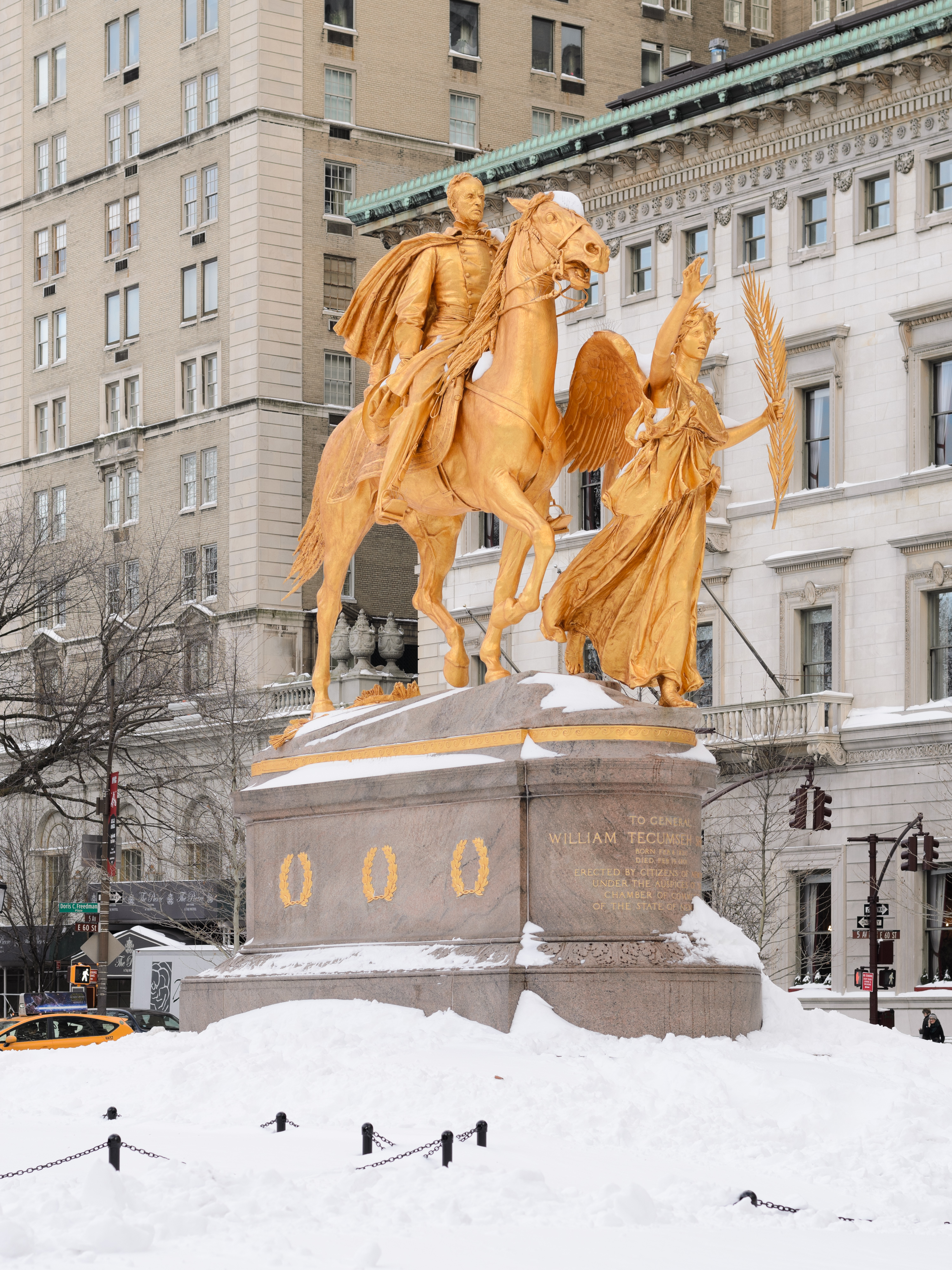 William Tecumseh Sherman Monument New York January 2016 002