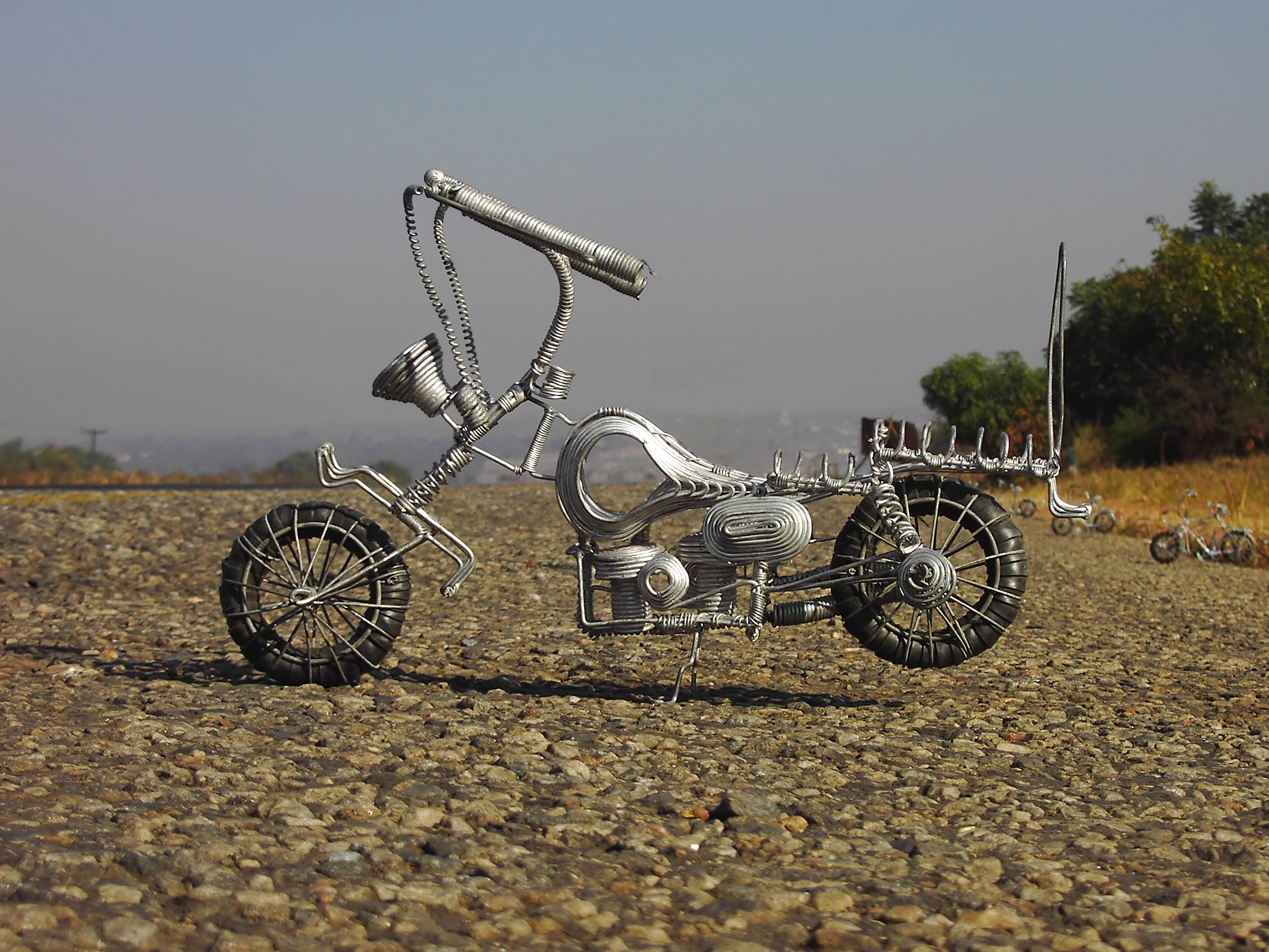 Wire Bike in Zambia