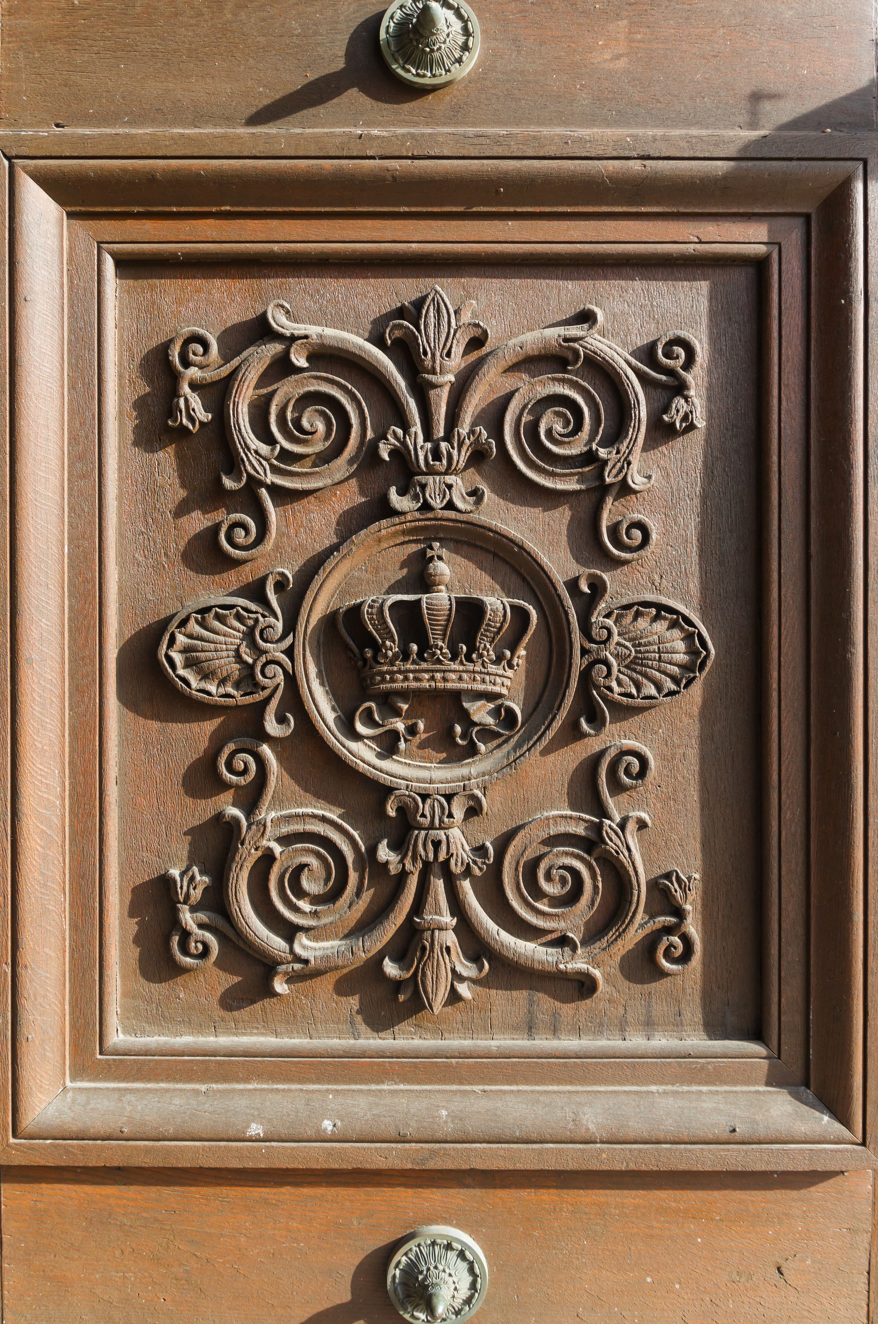 Wooden door Residenz Munich