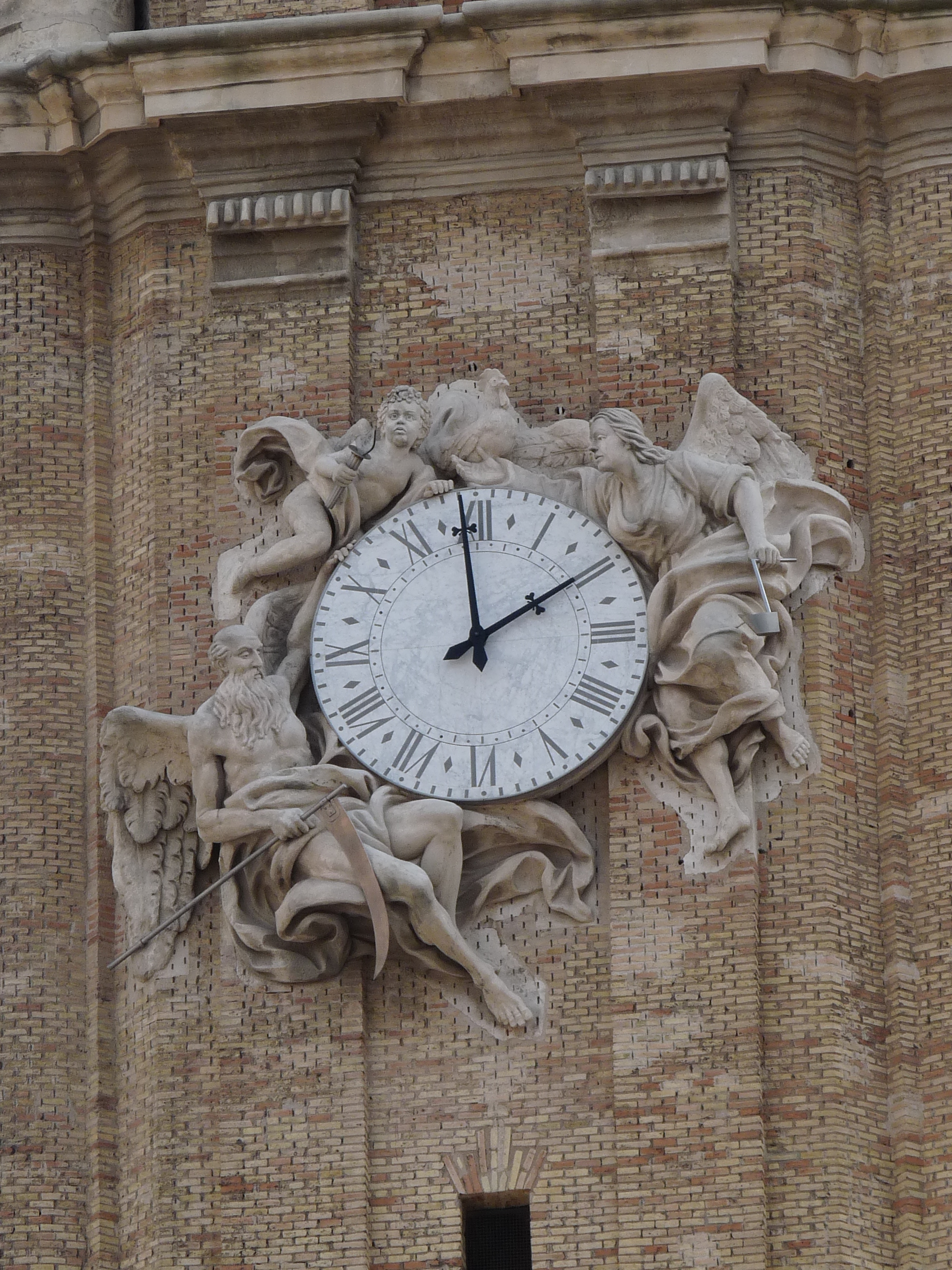 Zaragoza - La Seo - Torre - Reloj