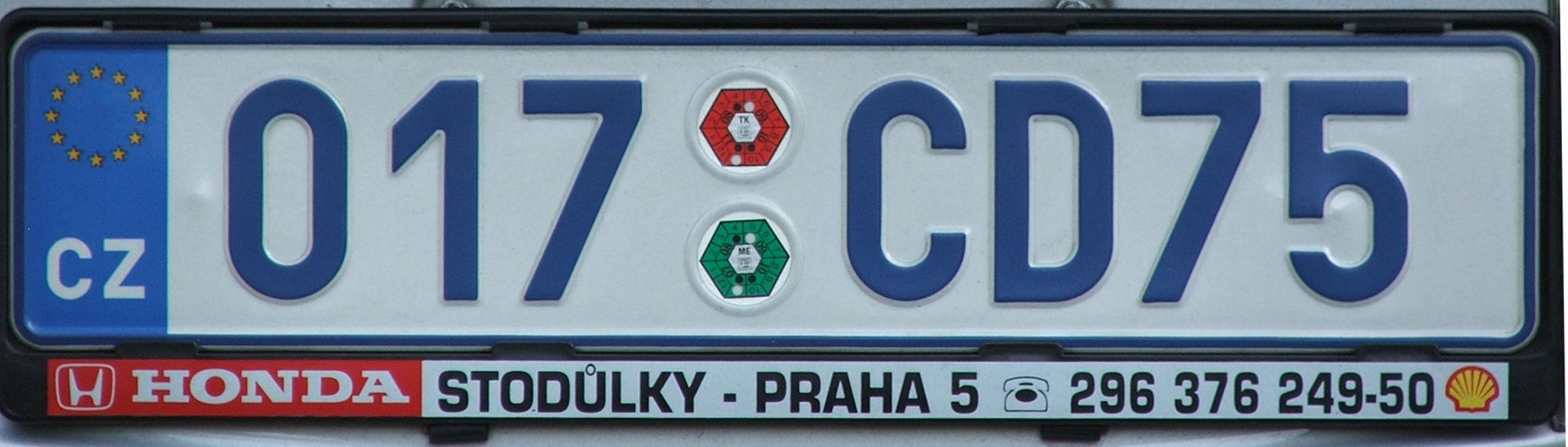 Czech diplomatic spz2134