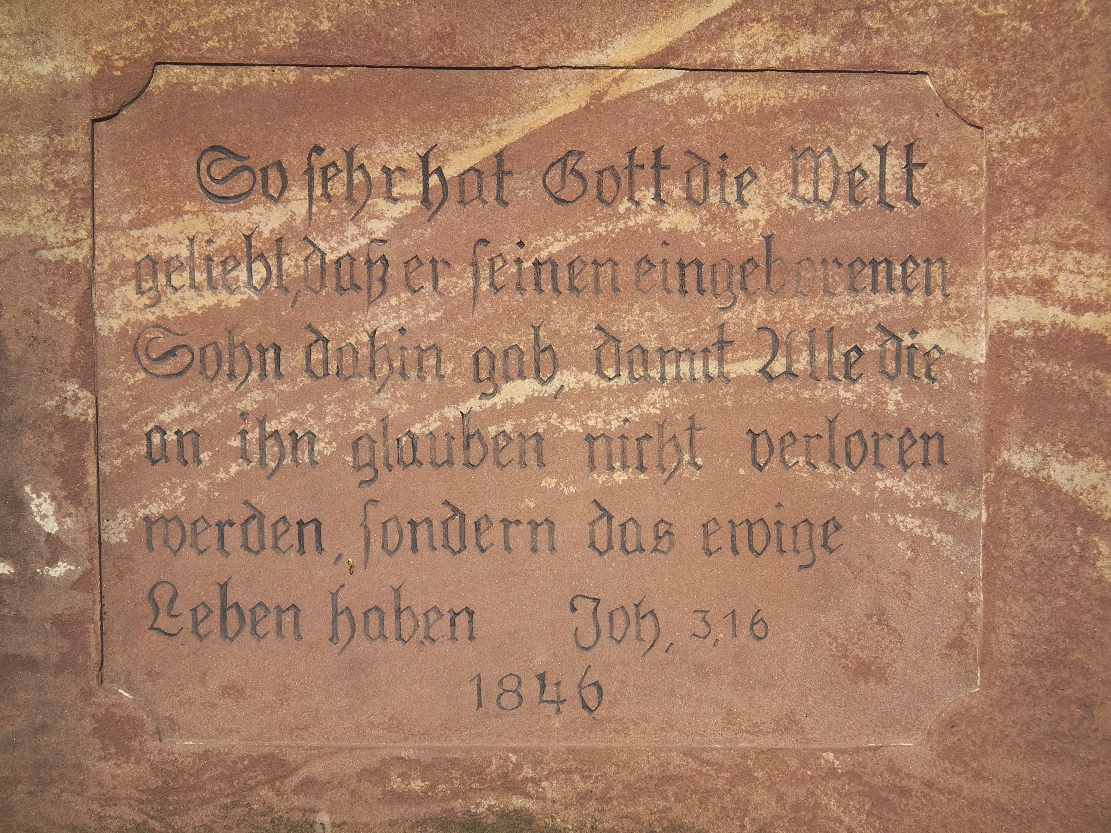 So sehr hat Gott die Welt geliebt