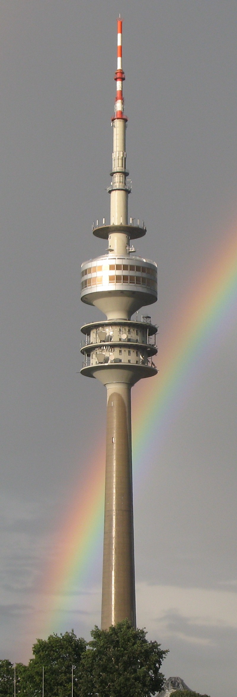 2529a - München - Olympiaturm from Olympiastadion - Genesis