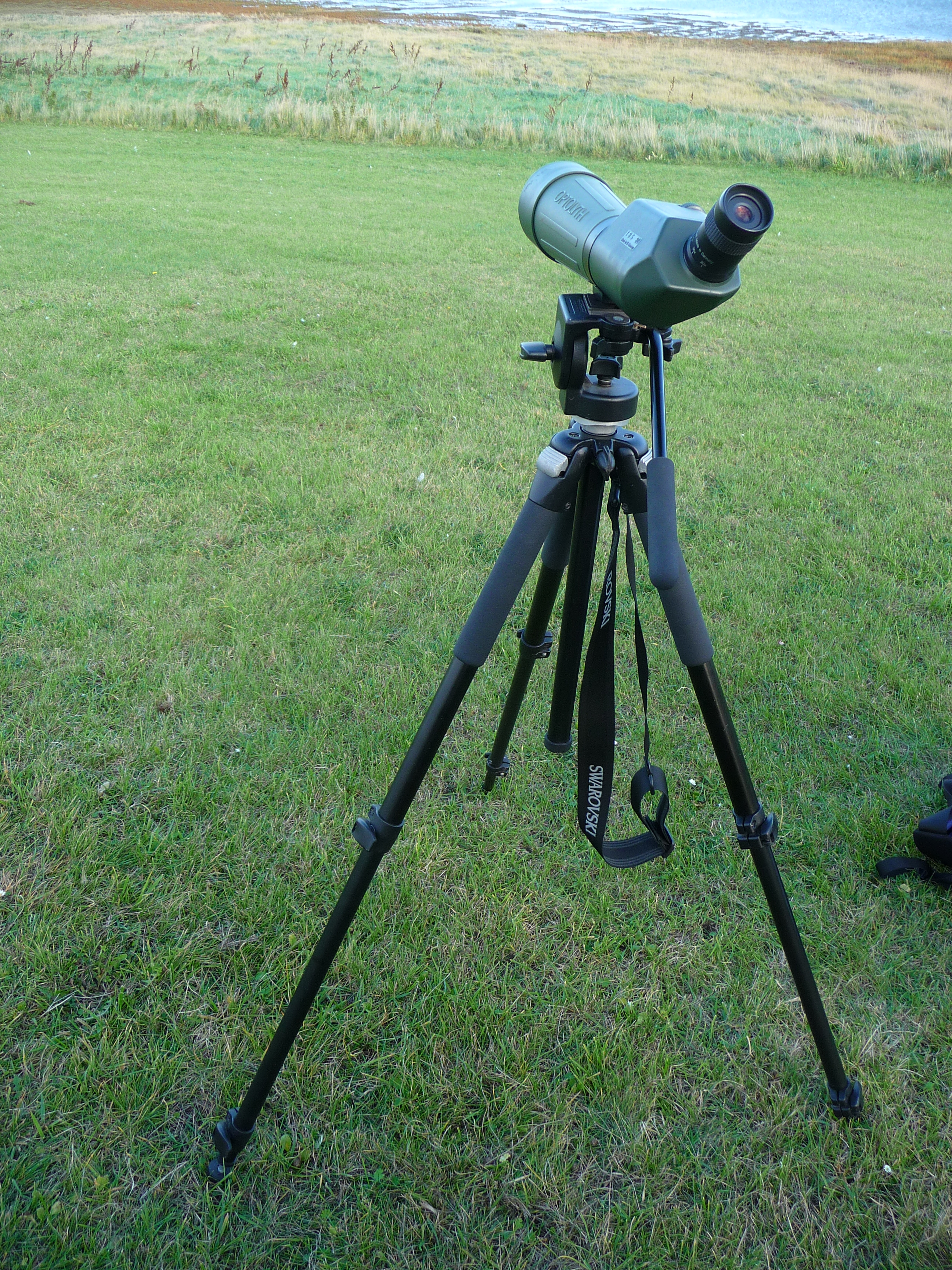 Aufgebautes Spektiv