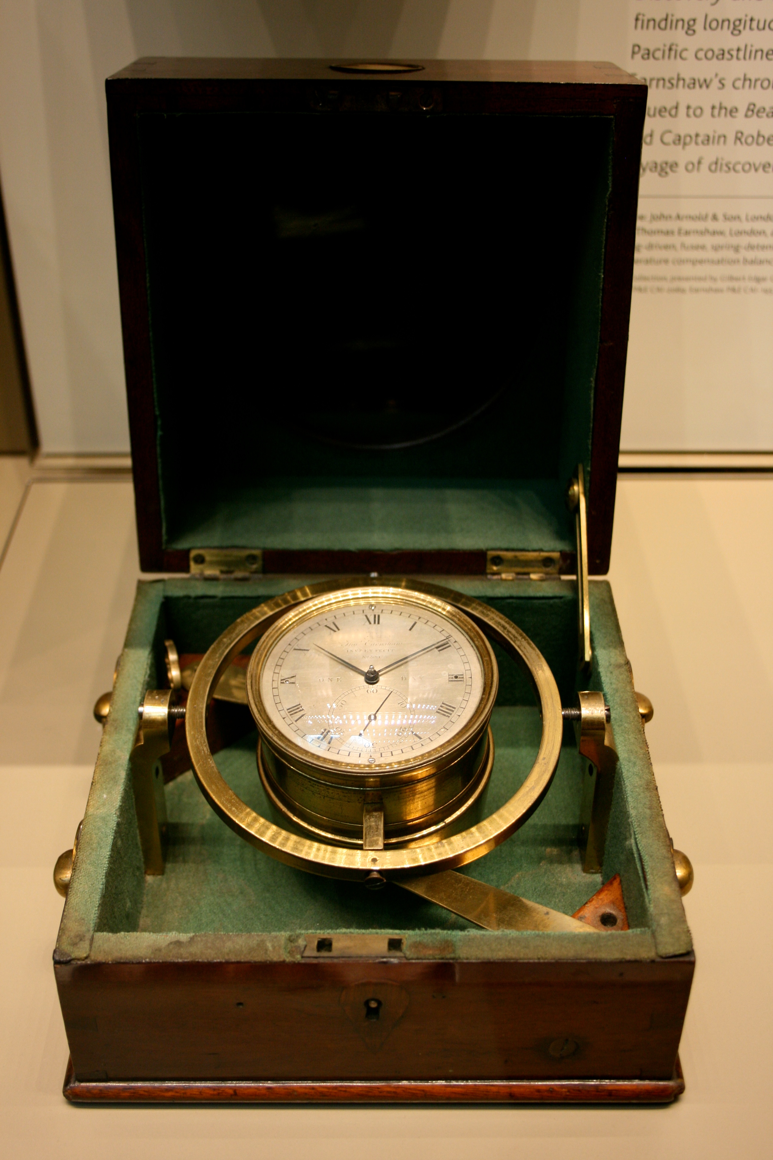 British Museum Marine Chronometer 1