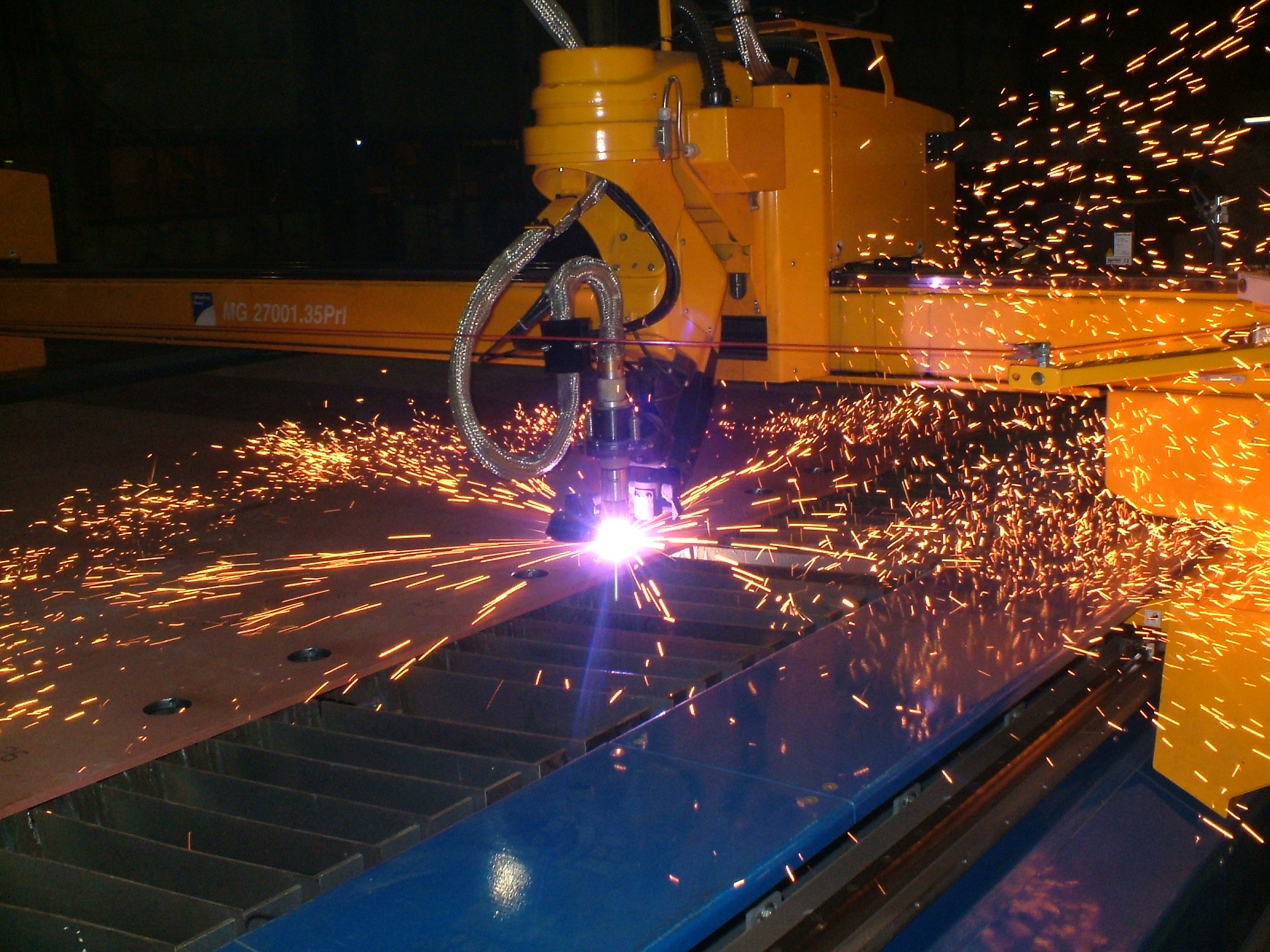 Cnc plasma cutting
