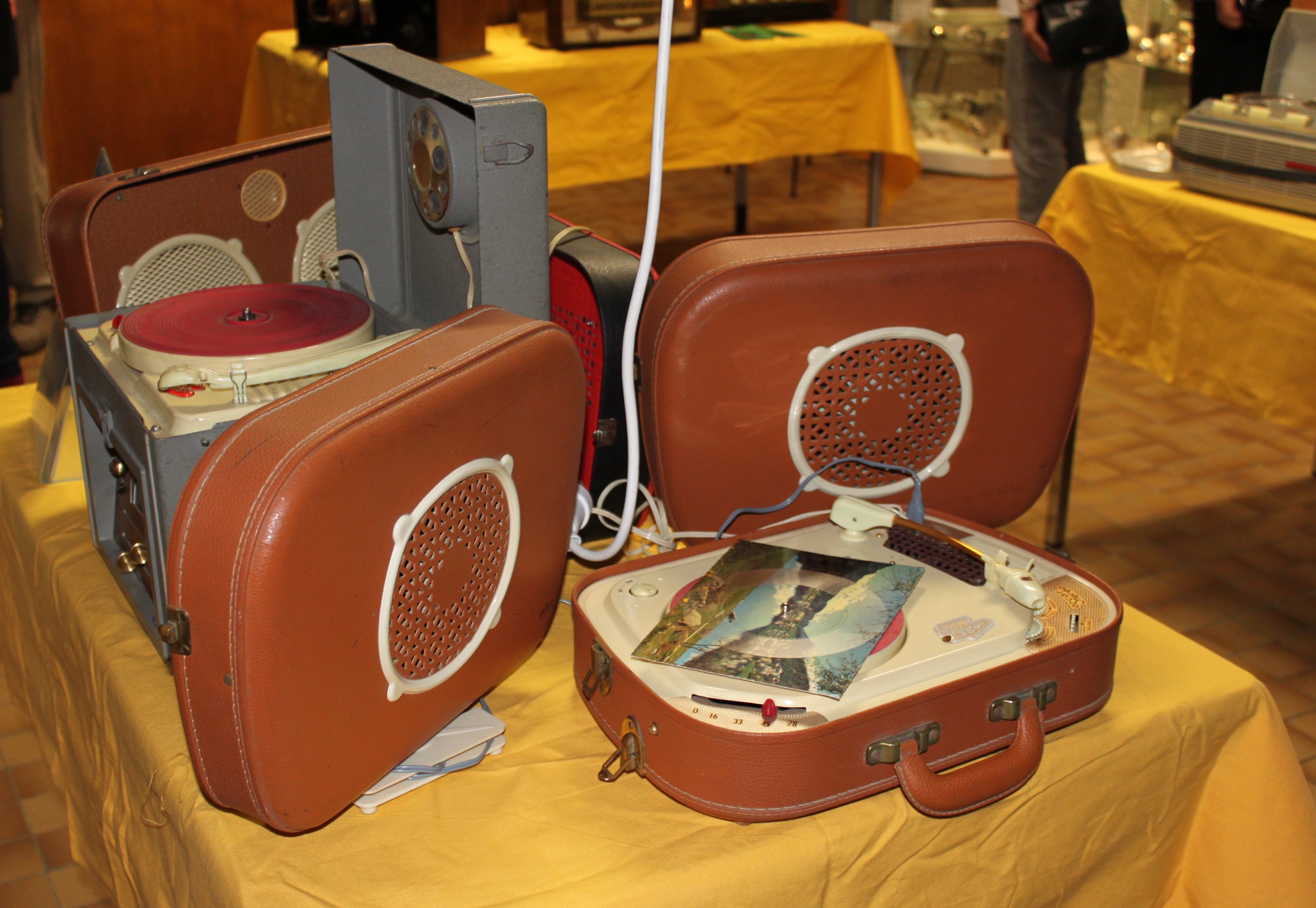 Dijon - Musée de l'Electricité - Tourne disque