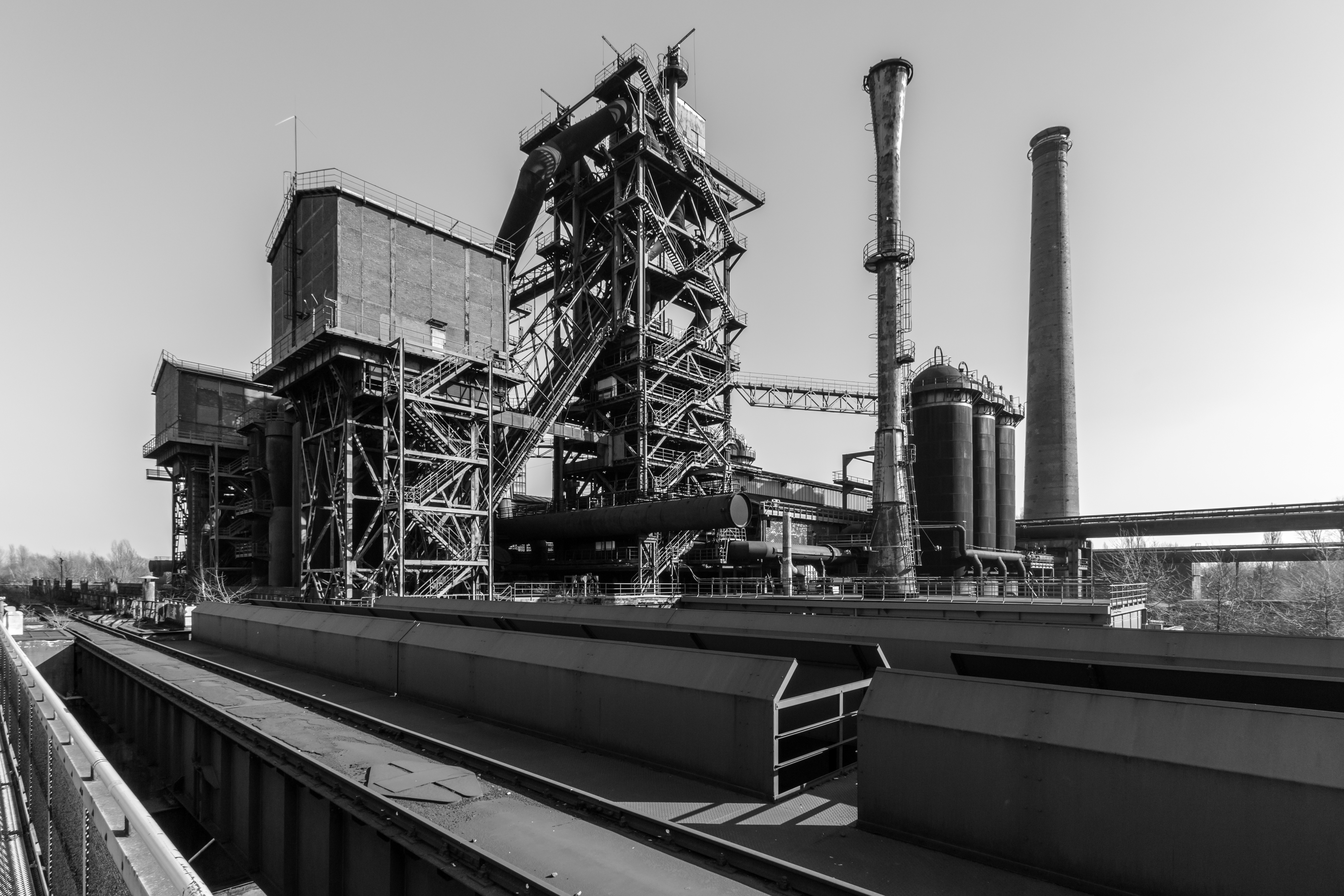 Duisburg, Landschaftspark Duisburg-Nord -- 2016 -- 1115 (bw)