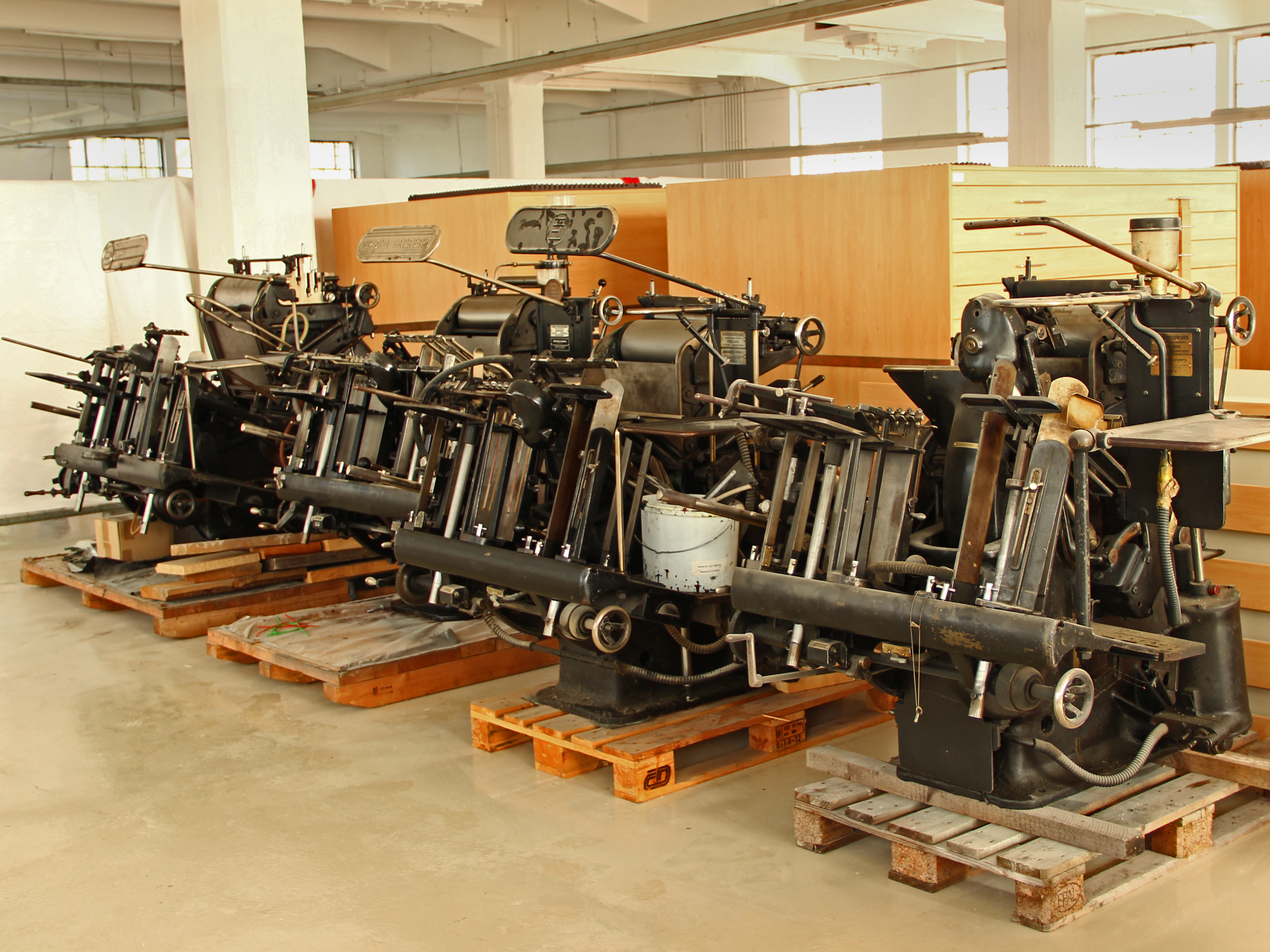 Ehem Eisenberger Fabrik - Druckmaschinen