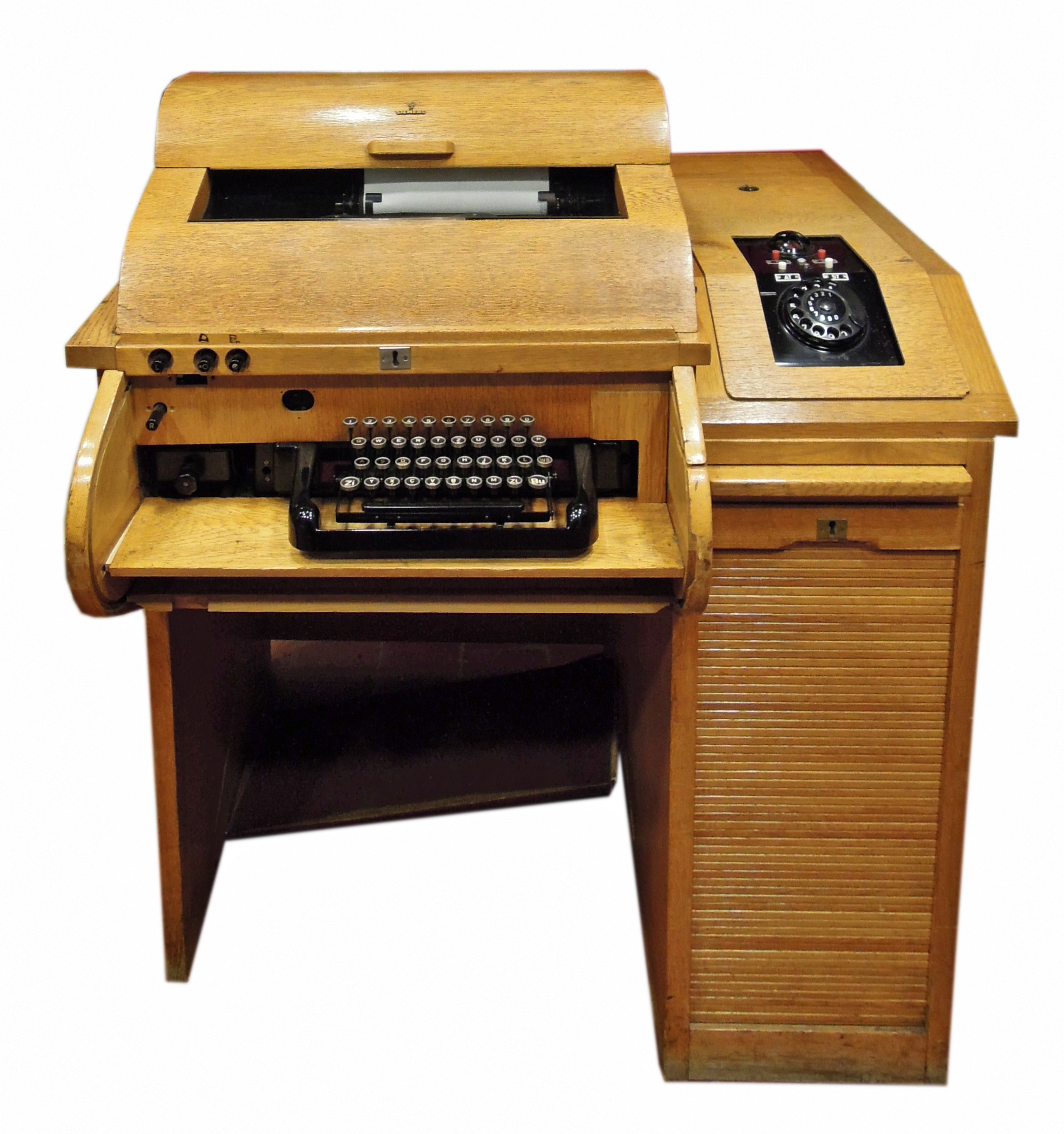 Luxemburg Fernmeldemuseum Siemens Telex