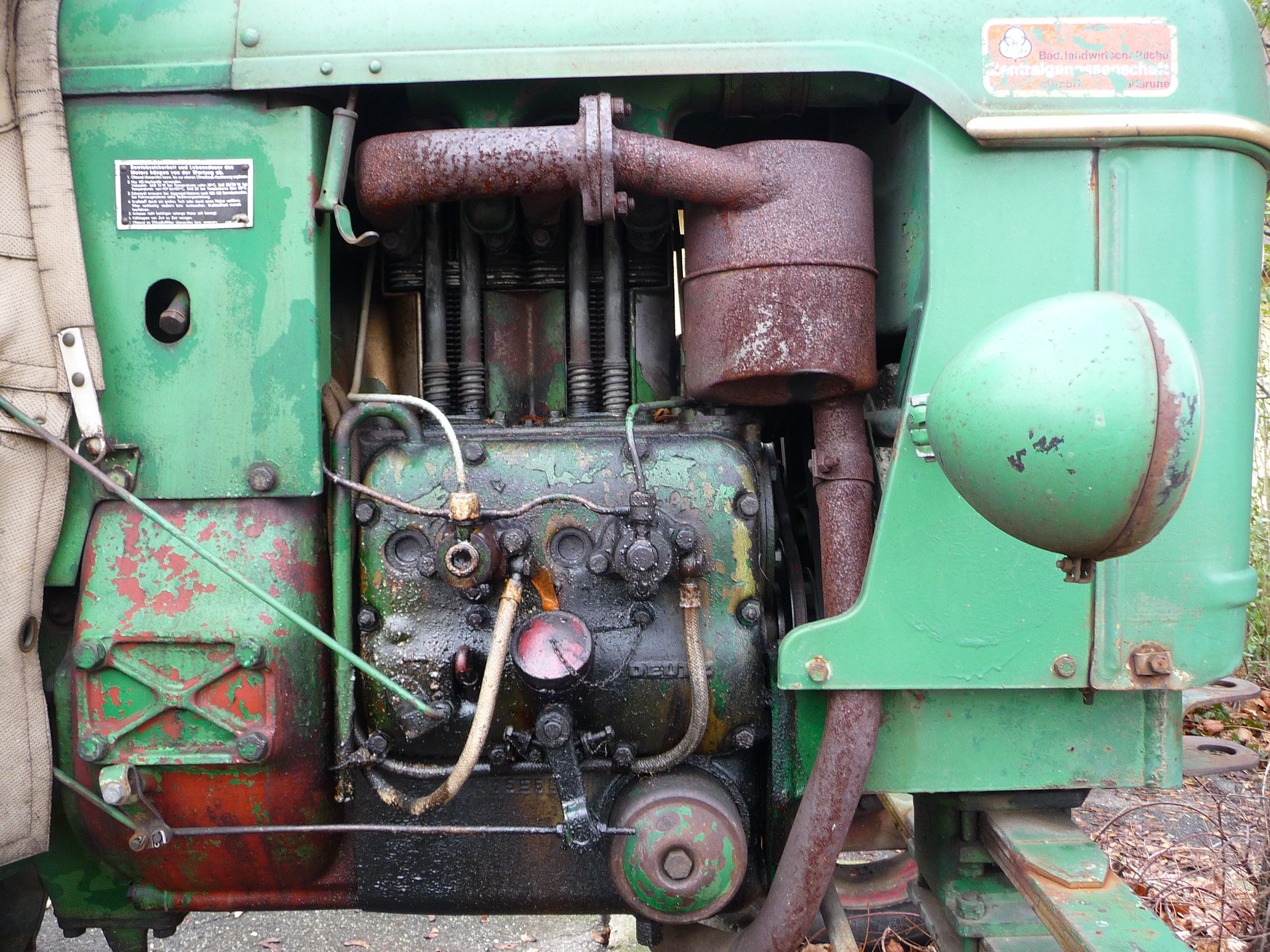 Motor eines D-25