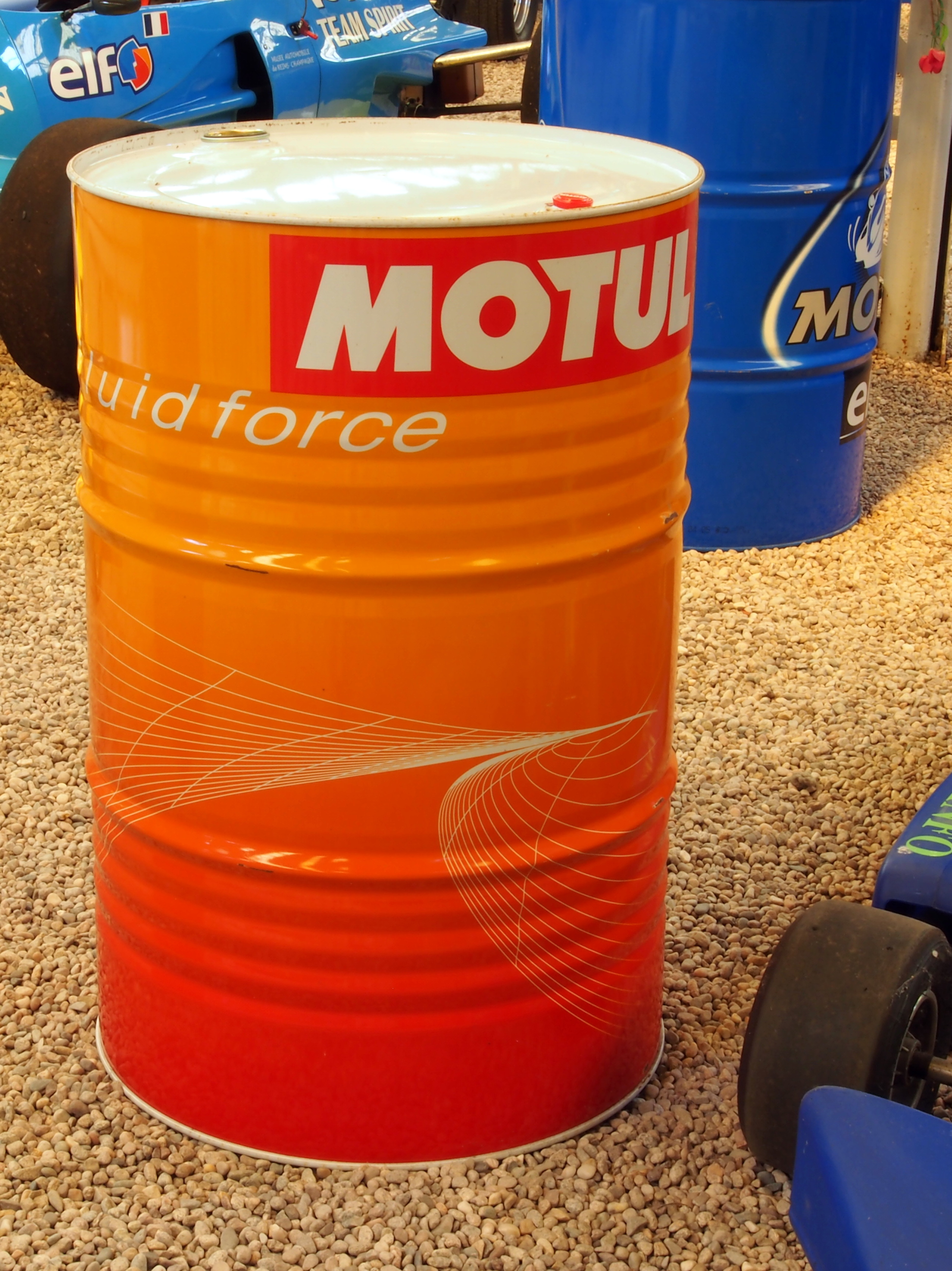 Motul oil drum
