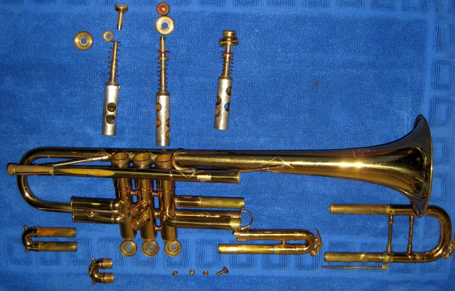 Bb trumpet in parts