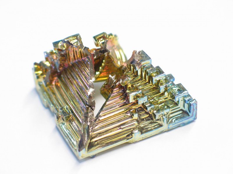 Bismuth crystal macro