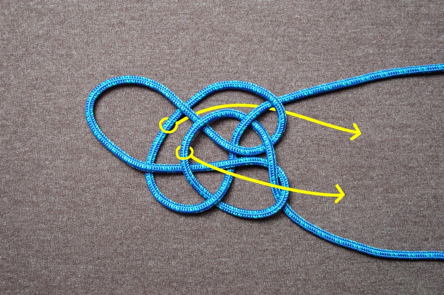 Bottle Sling ABOK 1142 Tying Step 3