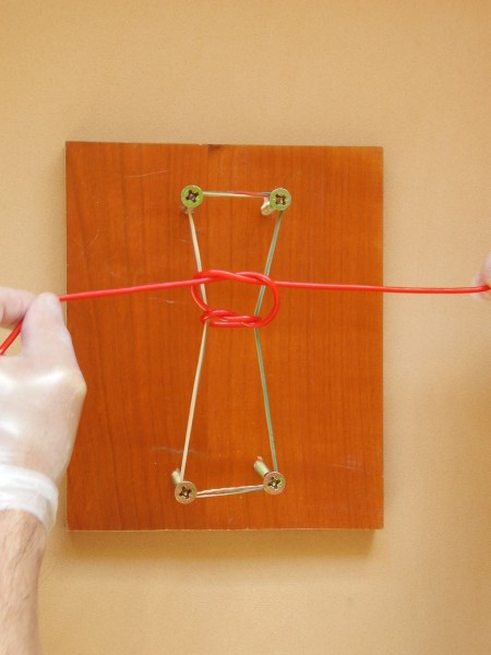 Chirurgischer Knoten c 53