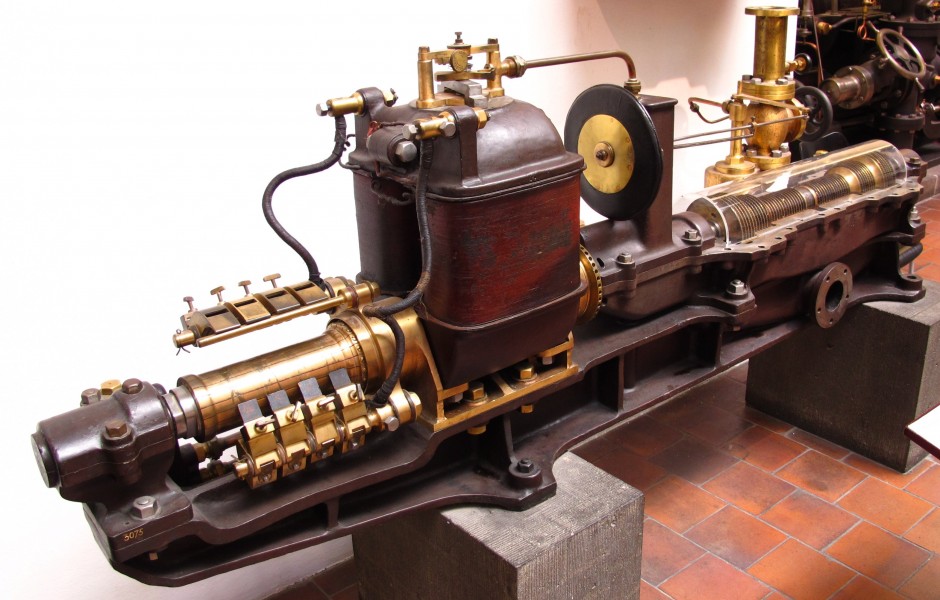 DMM 3075 Überdruck-Dampfturbine mit elektrischen Generator
