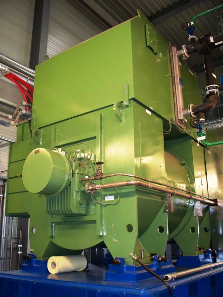 Geothermiekraftwerk Unterhaching - Generator (1)