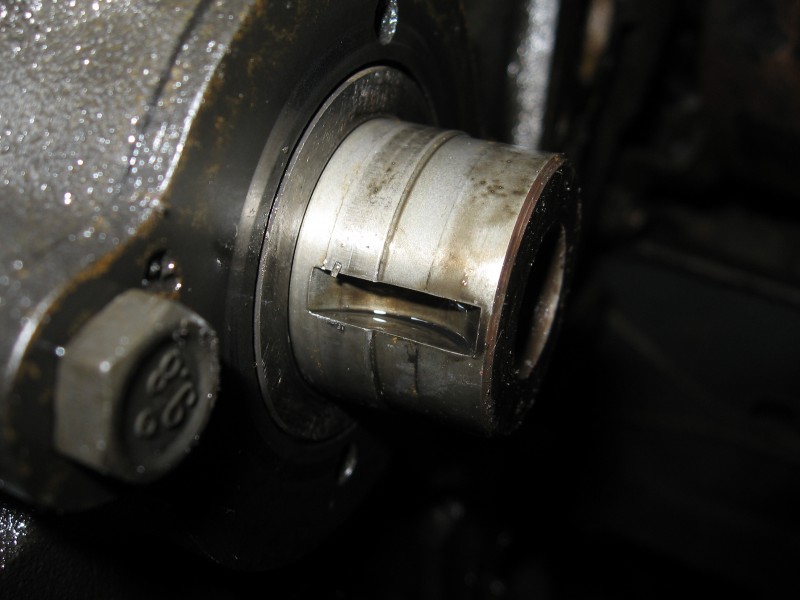 GM 6.2 diesel cam key removed 2