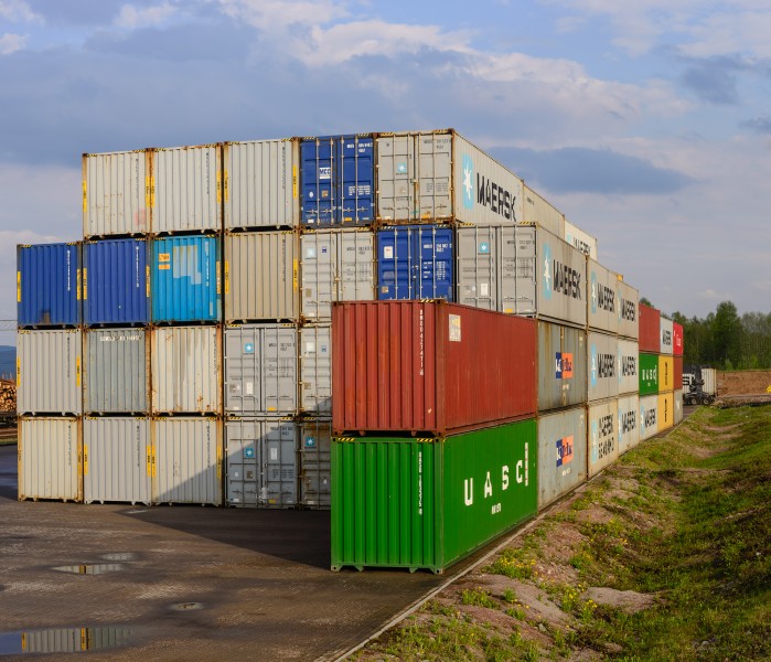 Insjön Containerterminal May 2018 01