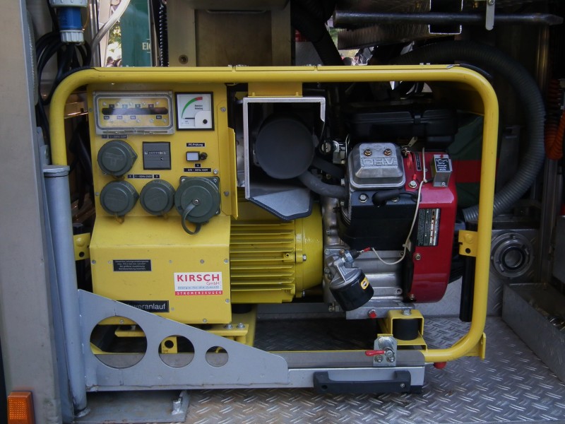 Kirsch Stromgenerator Feuerwehrfahrzeug 2011