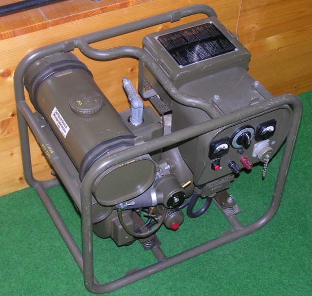 Military engine generator