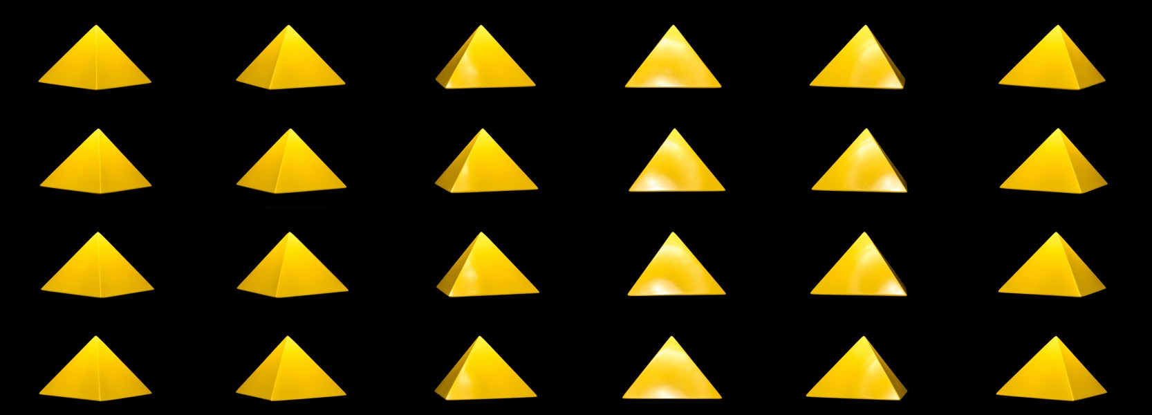 Pirâmide quadrada