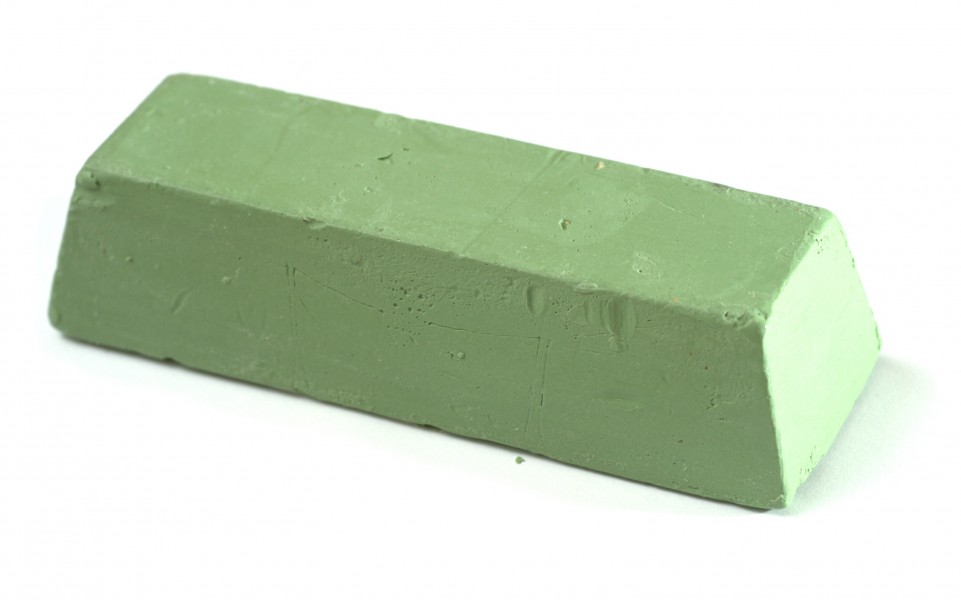 Polishing paste medium green