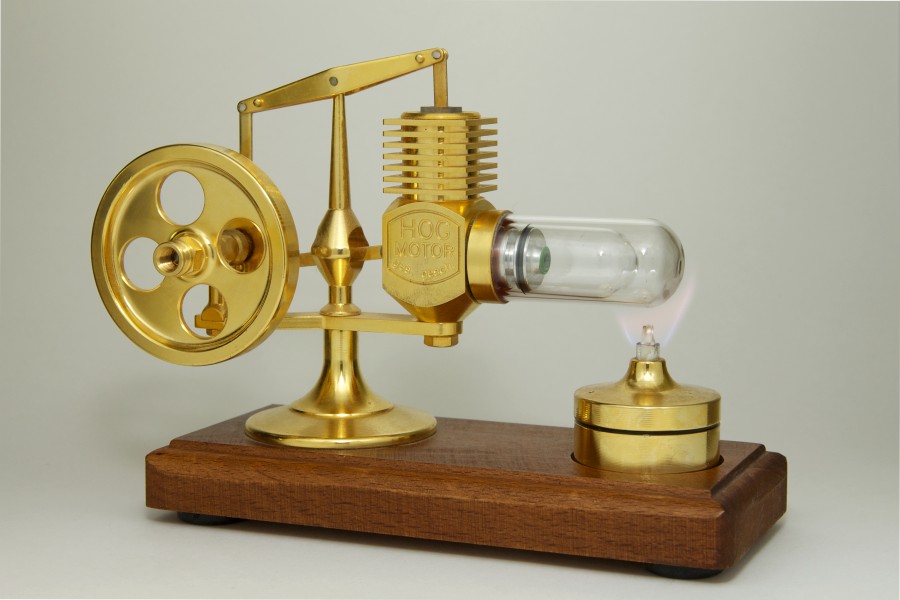 a Stirling engine
