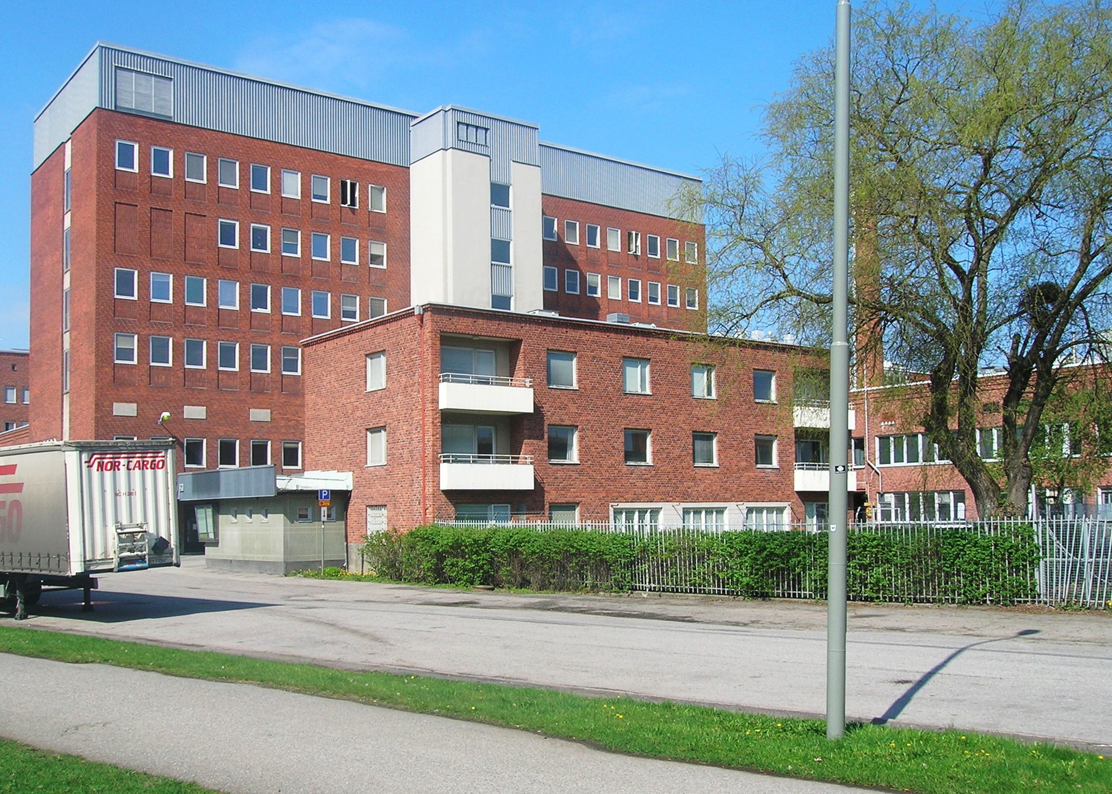 Sandviks järnverks byggnad Västberga Stockholm